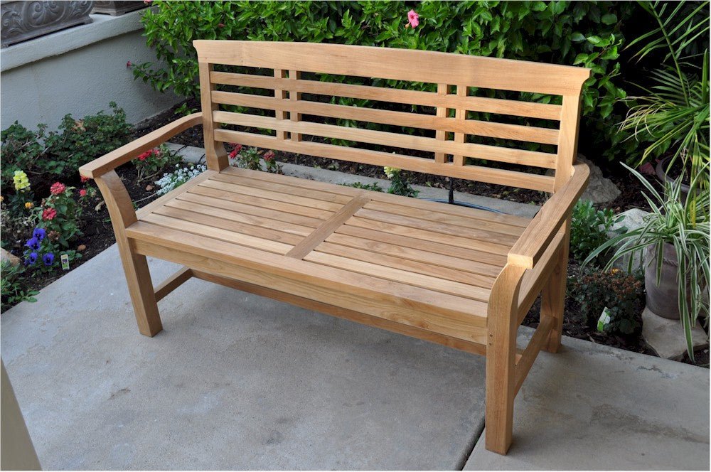 Sakura 2 - Seater Bench – Teak Bench () by Anderson Teak
