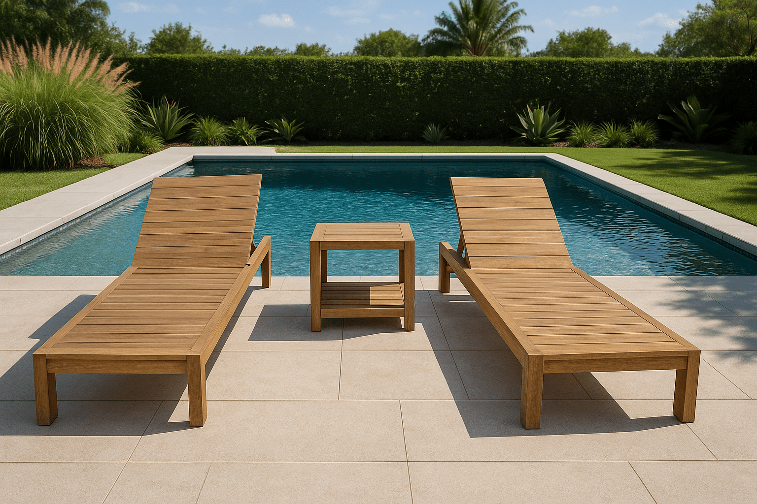 SouthBay Sun Lounger Set – () by Chapman Collection