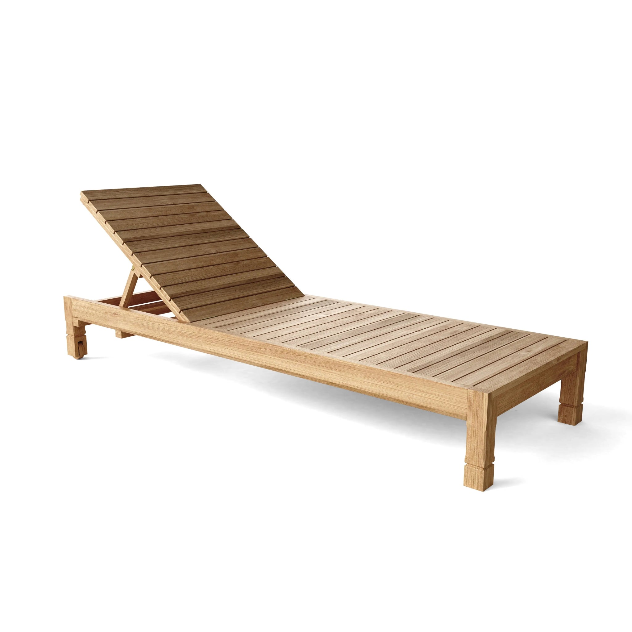 SouthBay Sun Lounger – Teak Daybed (None) by Chapman Collection