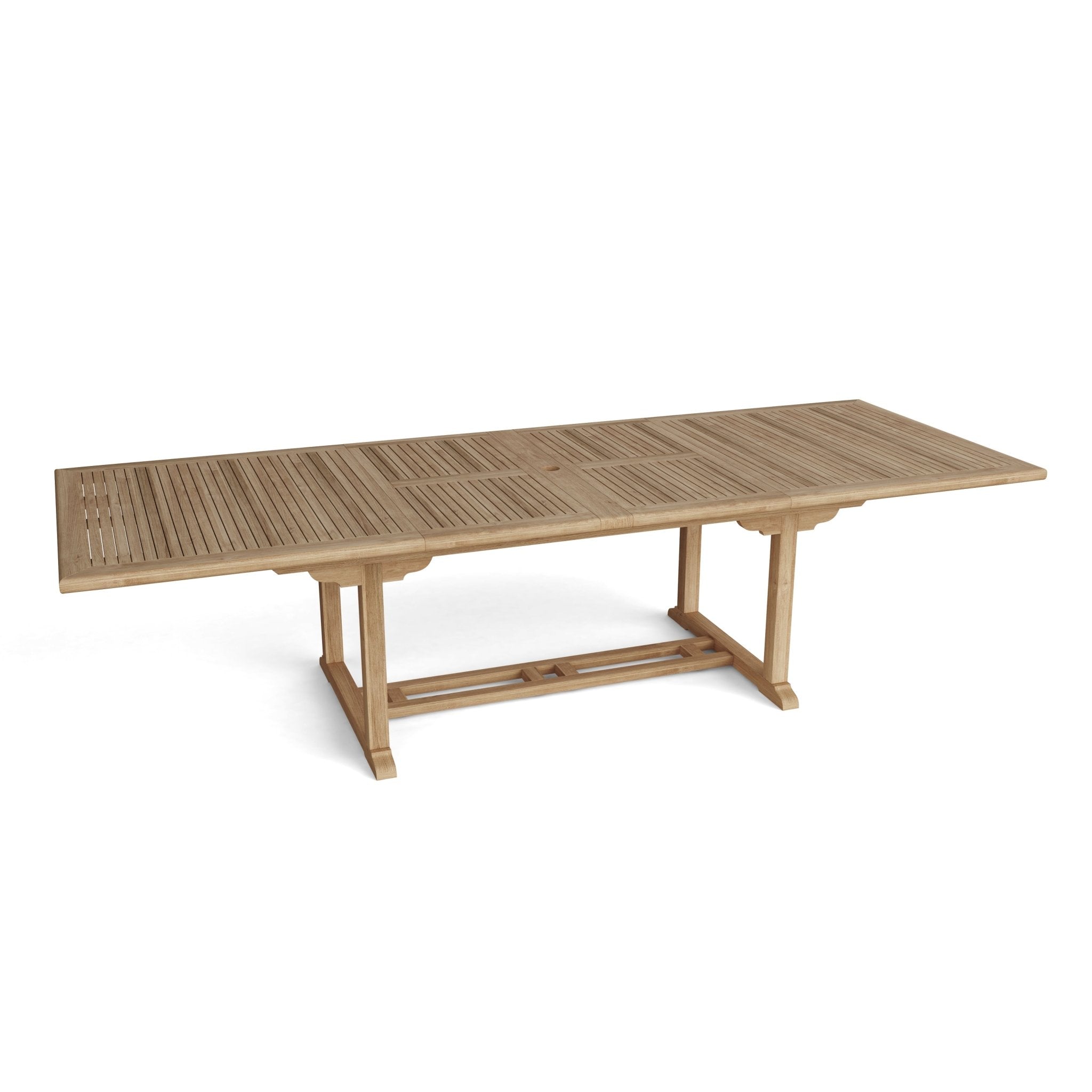 Valencia 117" Rectangular Double Extension Table – () by Anderson Teak