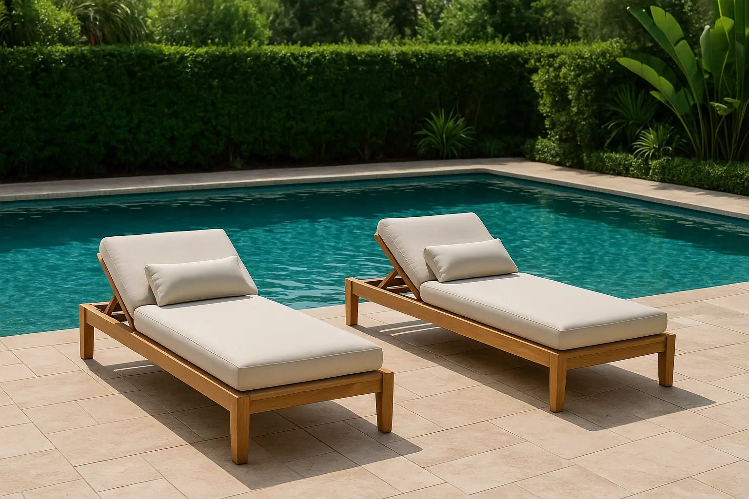 Why Teak Daybeds are the Ultimate Luxury for Your Poolside Retreat - TechNest Outdoors