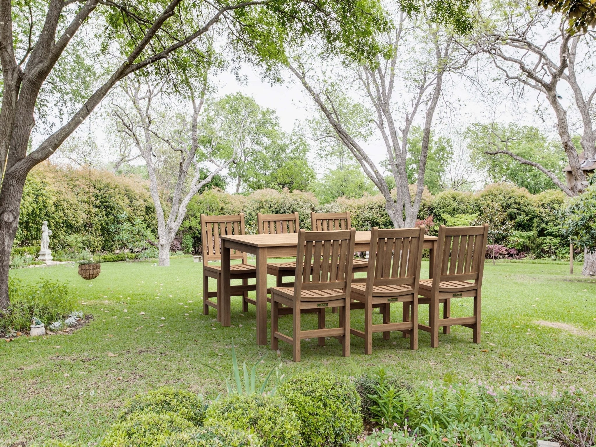 7 - Pieces Sonoma Rectangular Dining Set. – () by Anderson Teak