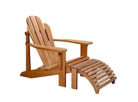 Adirondack with Ottoman – () by Anderson Teak
