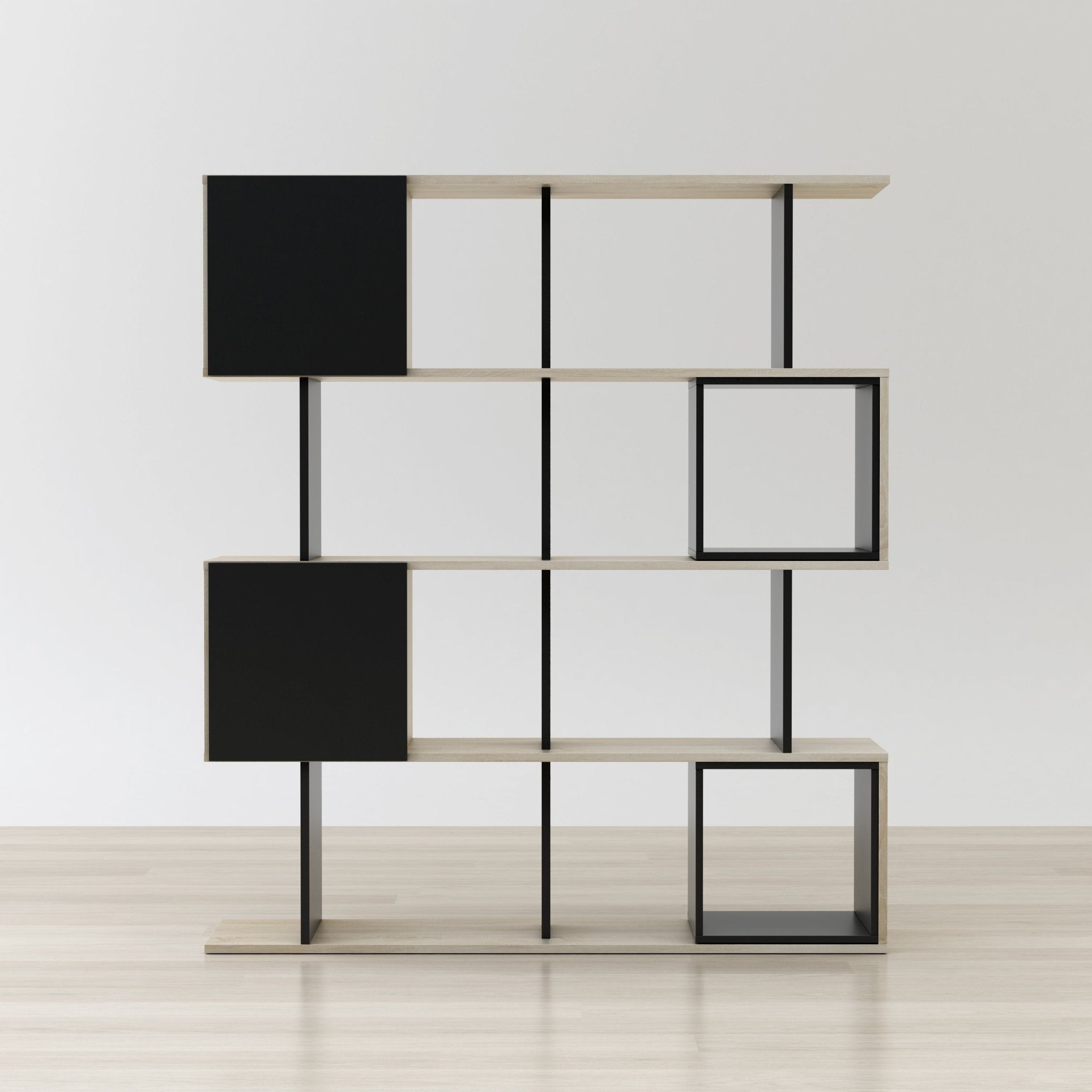 Alliance Geometric Bookcase – () by Modern Haus