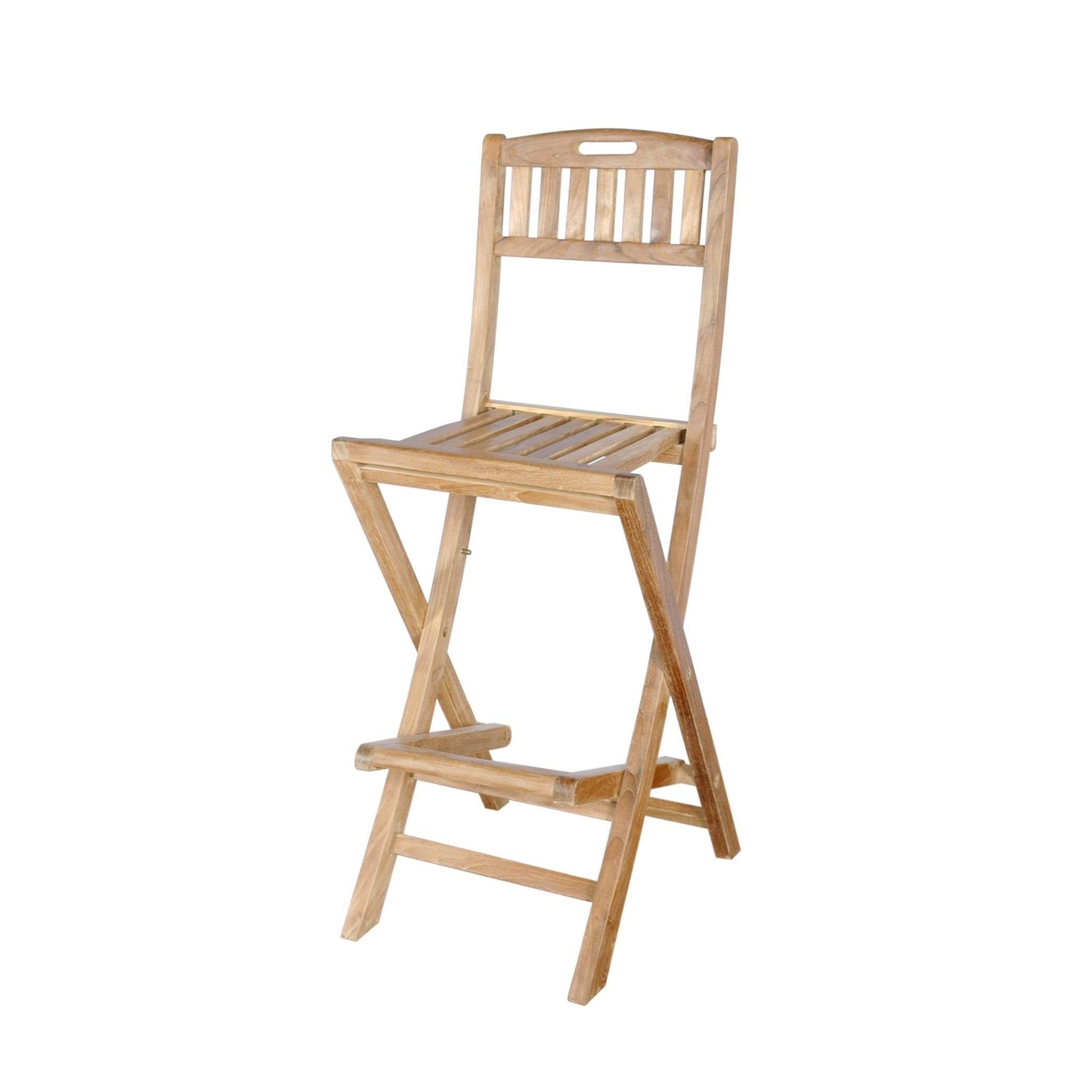 Altavista Folding Bar Chair – () by Anderson Teak