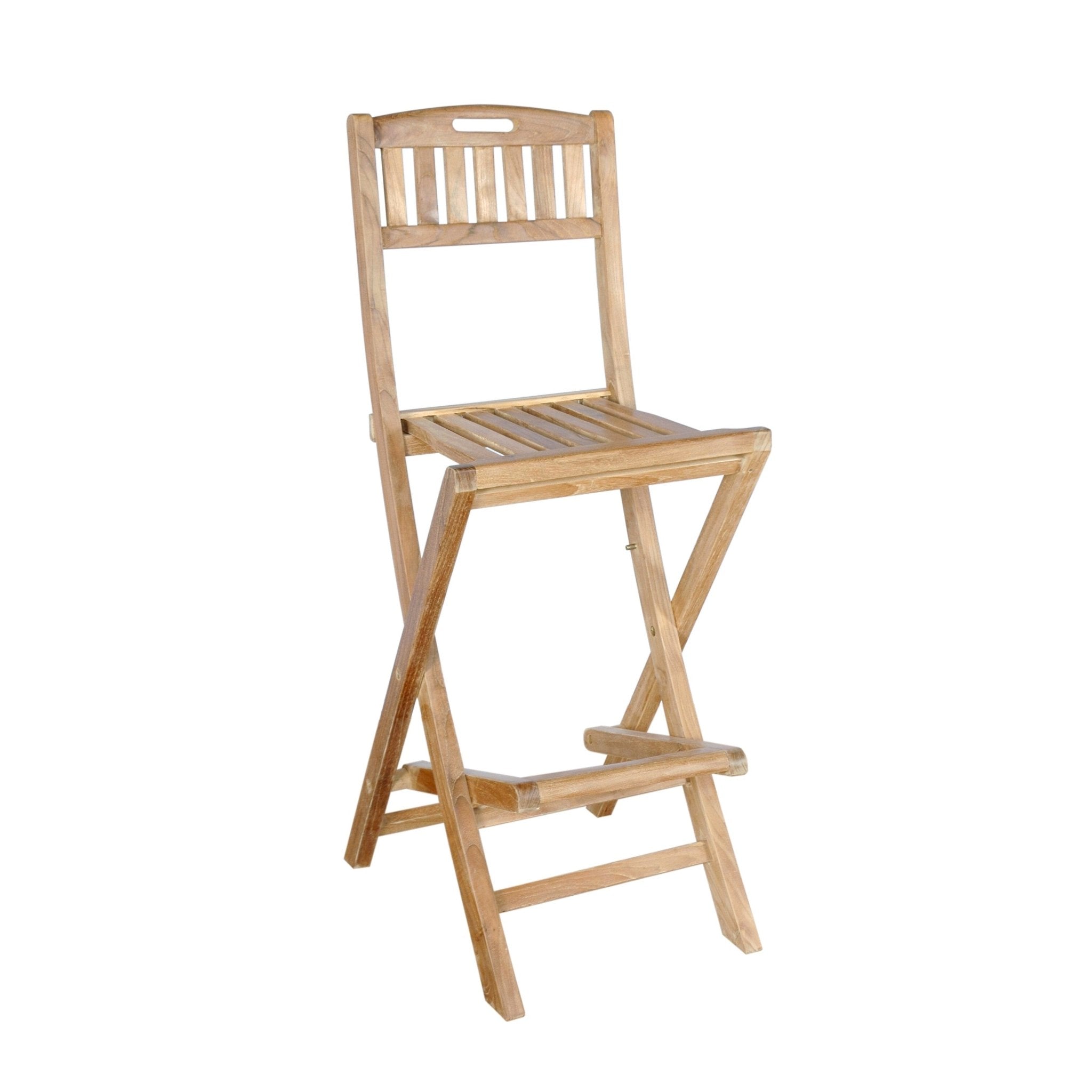 Altavista Folding Bar Chair – () by Anderson Teak