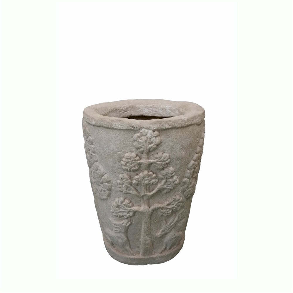 Amazon Round Planter – () by Tuscany Collection