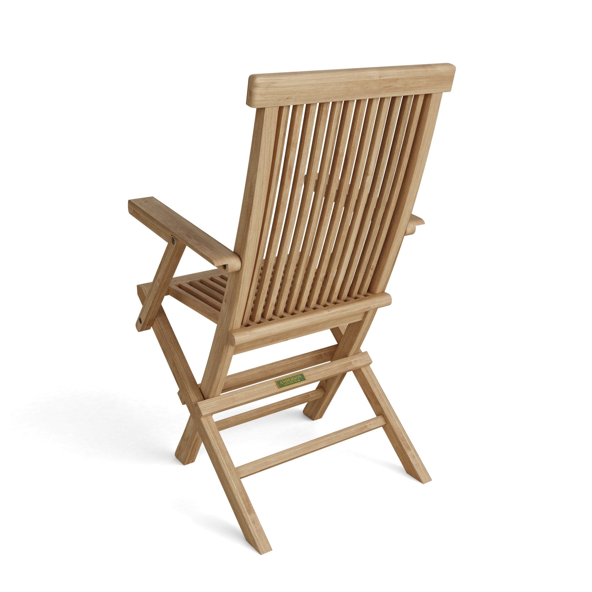 Anderson Teak Classic Folding Armchair – () by Anderson Teak