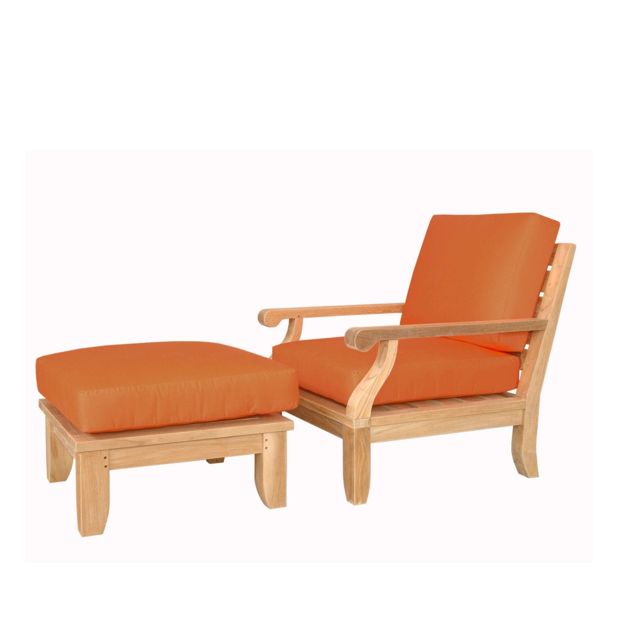 Anderson Teak Riviera Deep Seating Set – (Jockey Red) by Anderson Teak