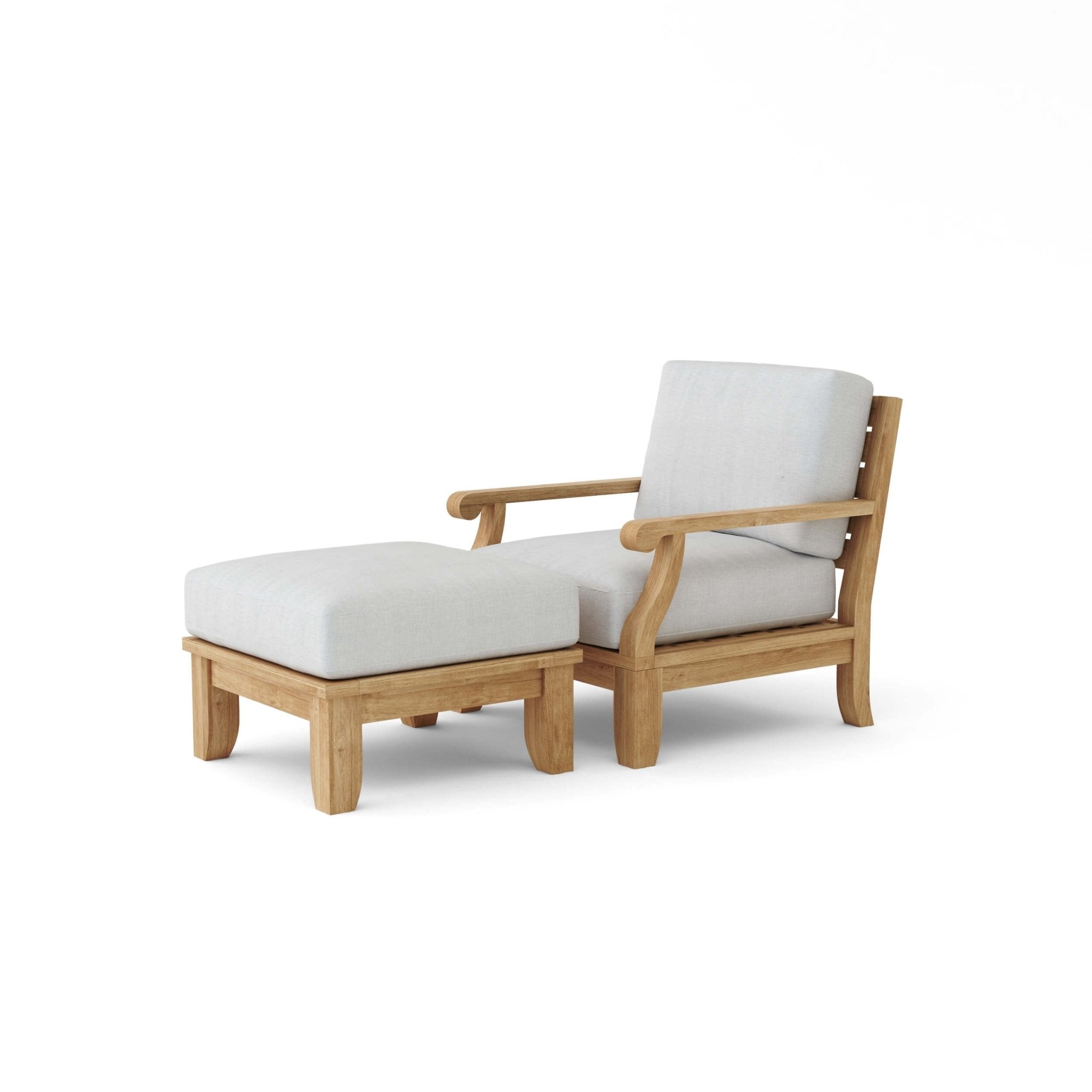 Anderson Teak Riviera Deep Seating Set – (Natural) by Anderson Teak