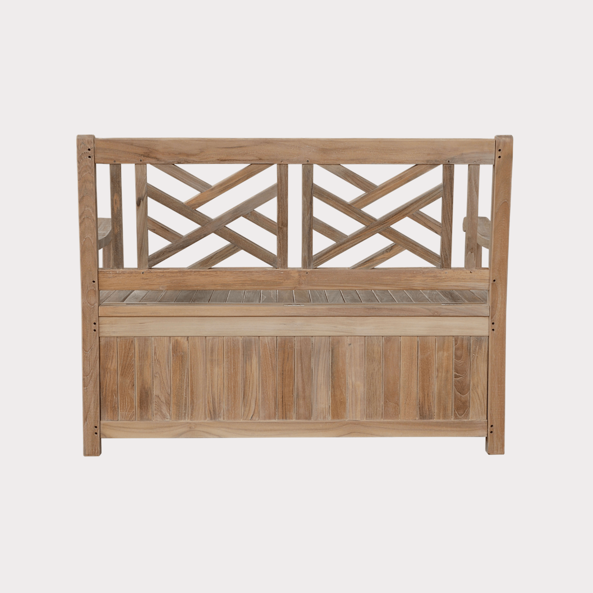 Anderson Teak Vilano Storage Bench – Teak Bench () by Anderson Teak