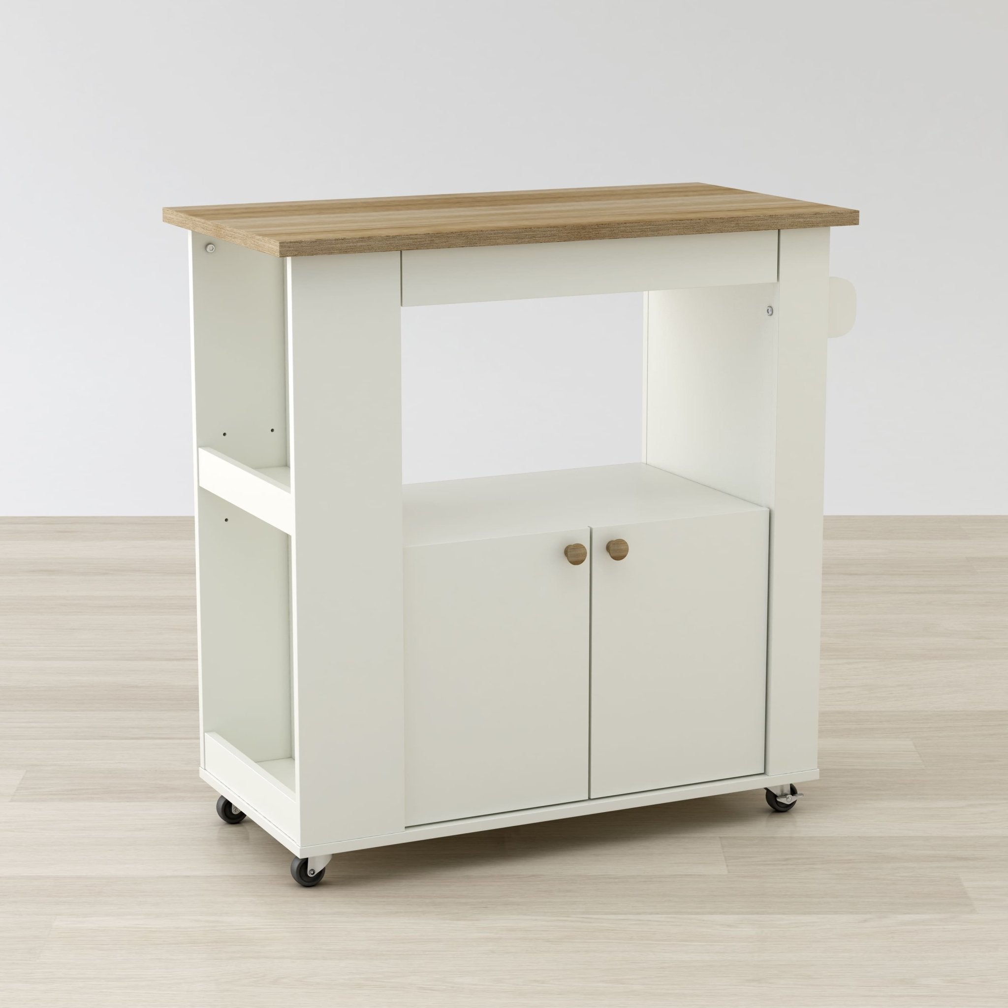 Aston 34" Kitchen Cart – () by Modern Haus