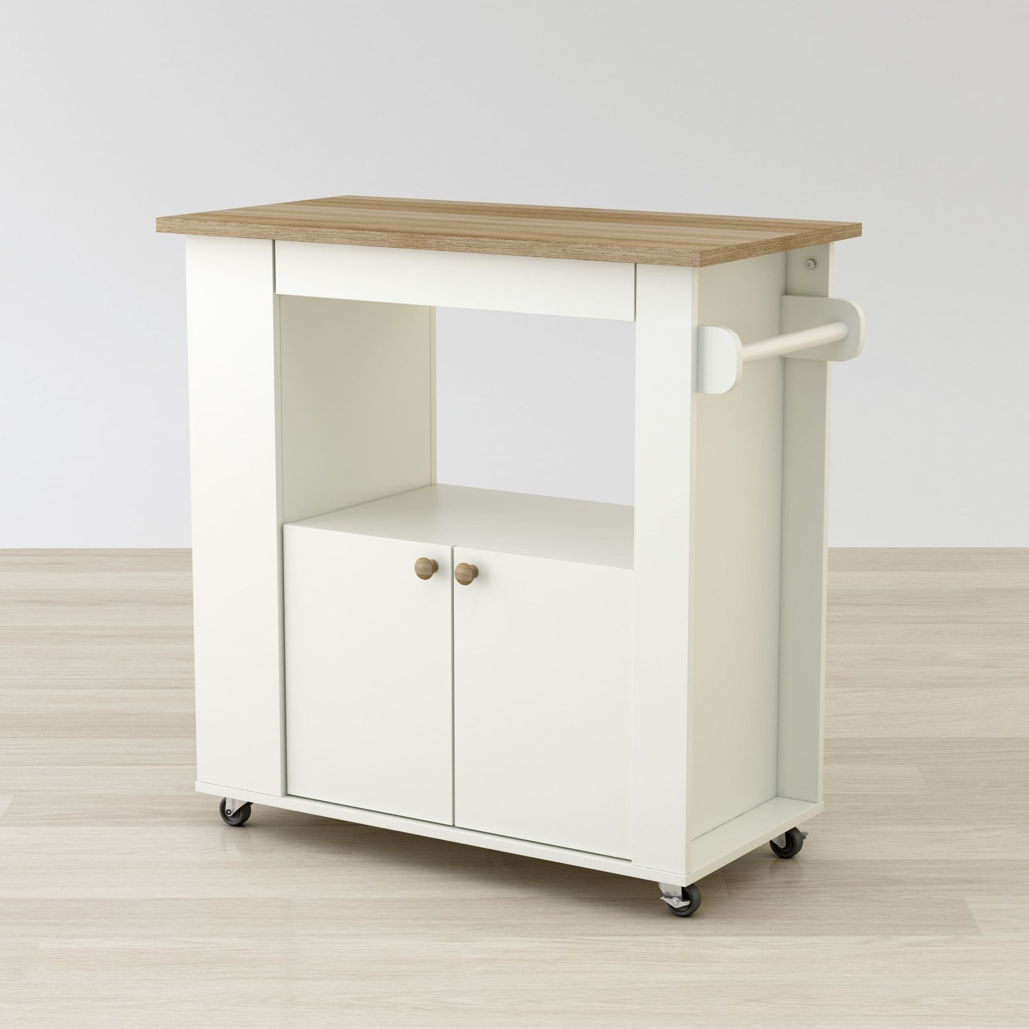 Aston 34" Kitchen Cart – () by Modern Haus