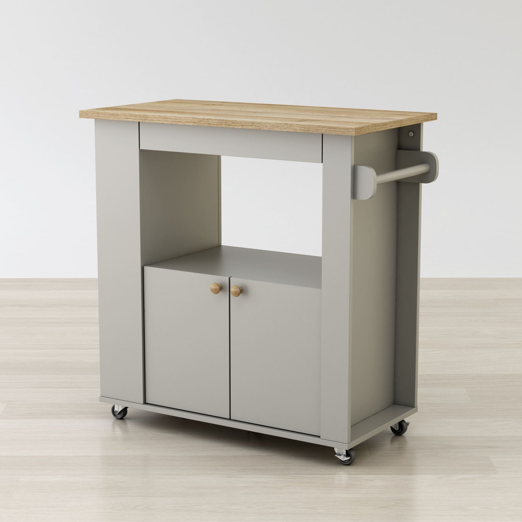 Astor 35" Kitchen Cart – () by Modern Haus