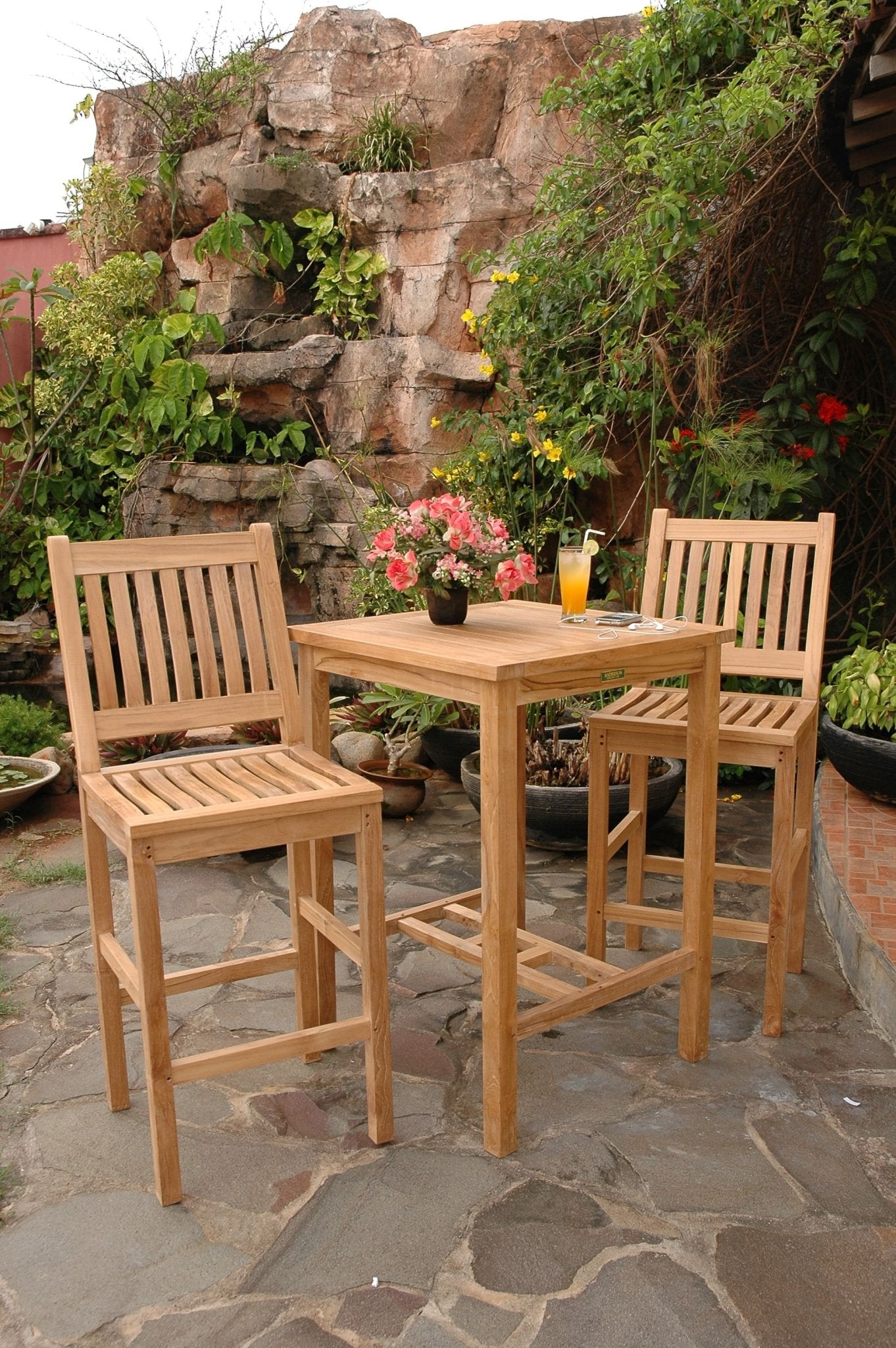 Avalon Bar Table Set – () by Anderson Teak