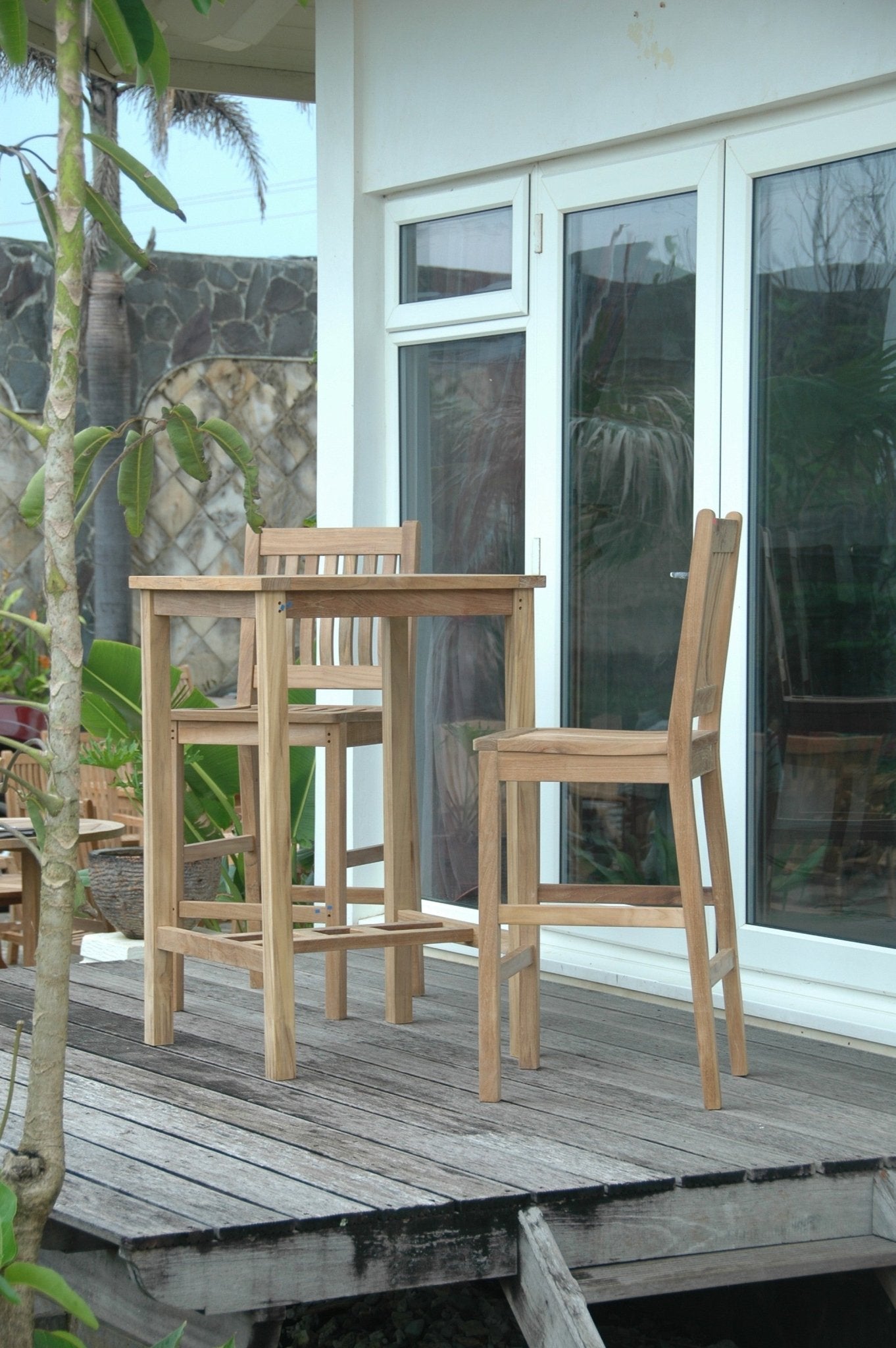 Avalon Bar Table Set – () by Anderson Teak