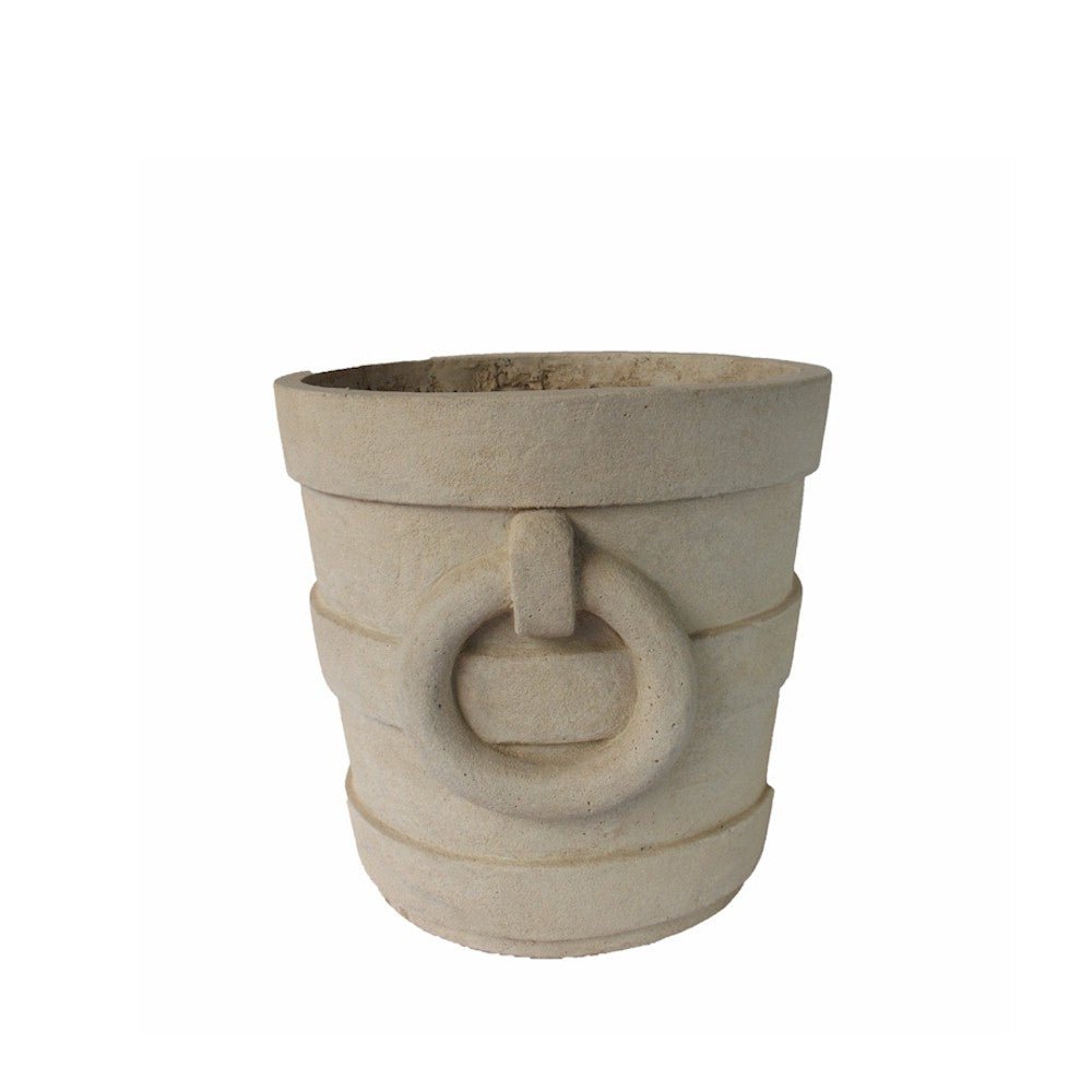 Aztec Round (M) Planter – () by Tuscany Collection