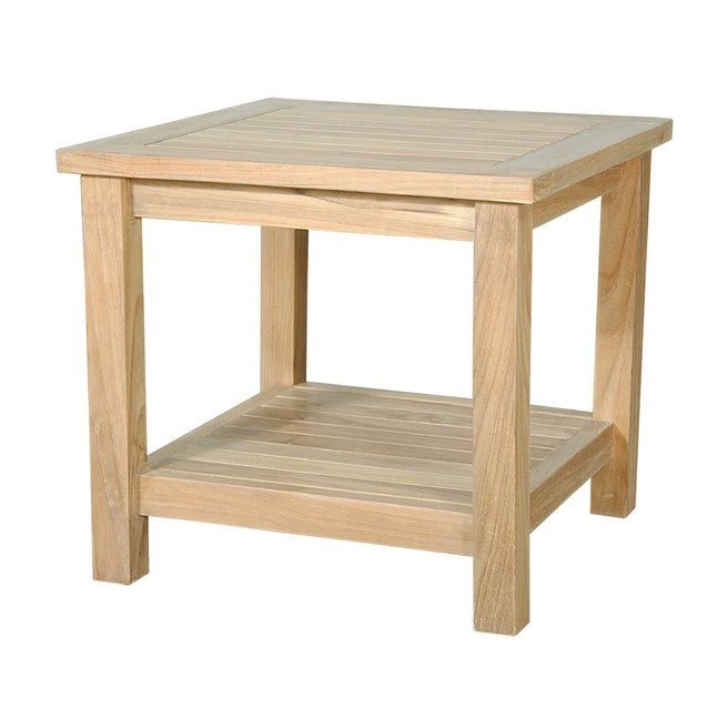 Bahama 22" Square Side Table 2 - Tier – () by Anderson Teak