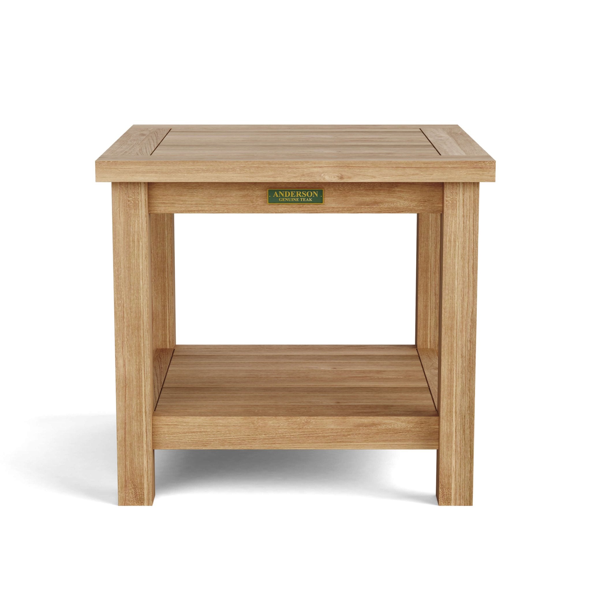 Bahama 22" Square Side Table 2 - Tier – () by Anderson Teak