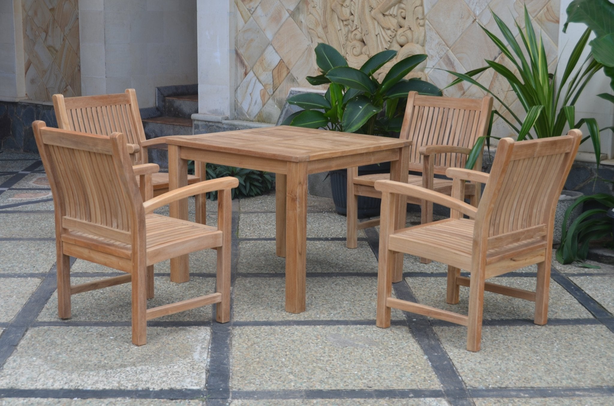 Bahama 5 - pc Bistro Table Set – () by Anderson Teak