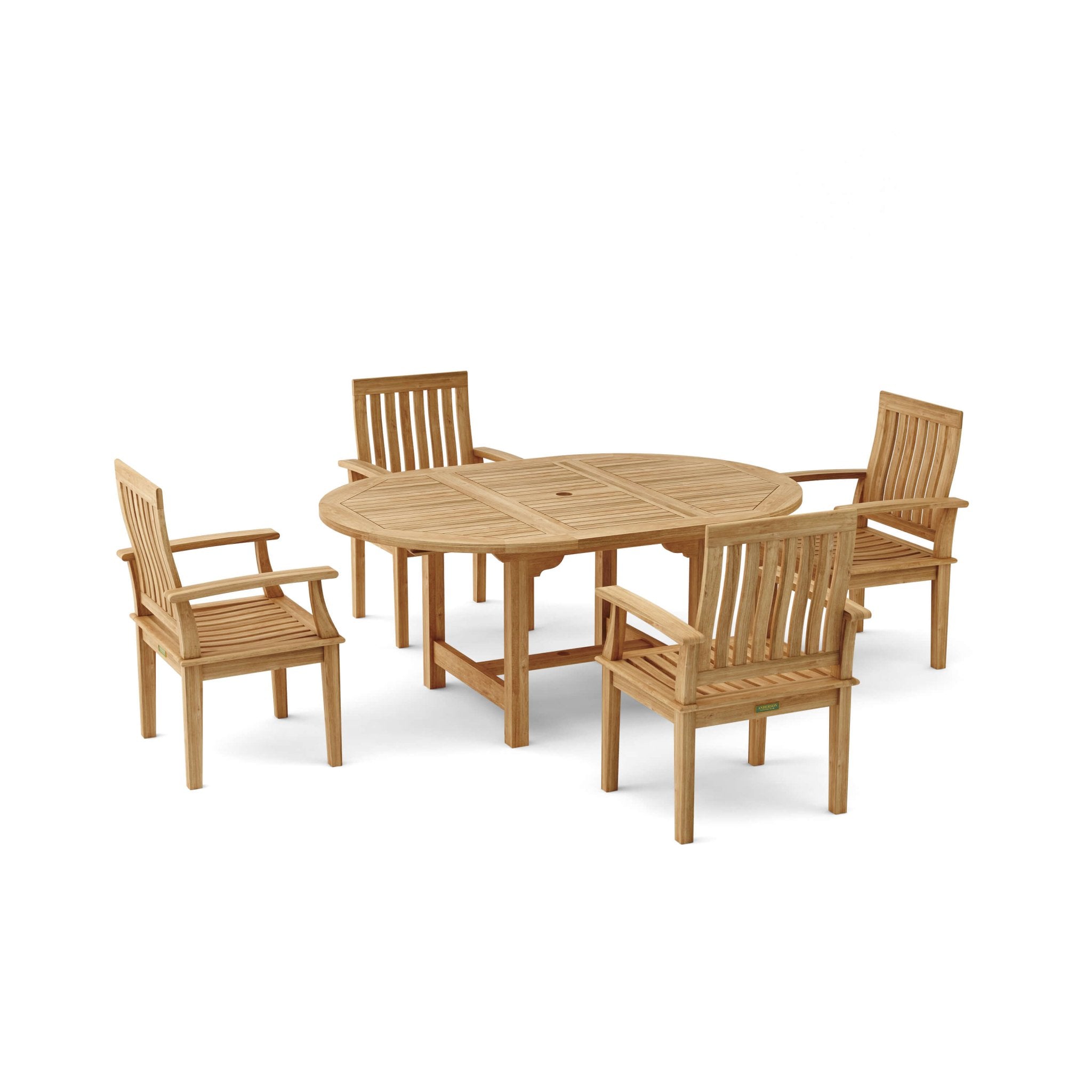 Bahama Brianna 5 - pc Dining Table Set – (None) by Anderson Teak