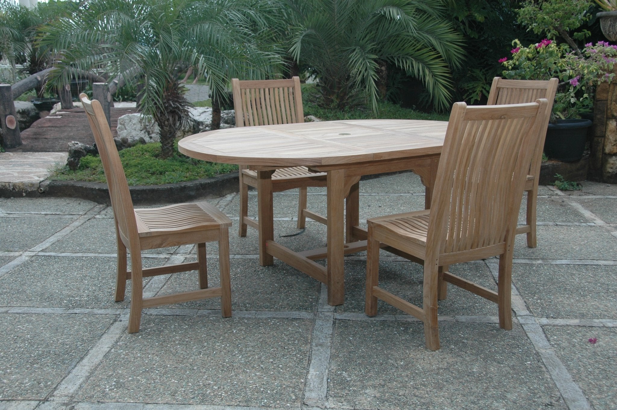Bahama Chicago 5 - pc Dining Table Set – () by Anderson Teak