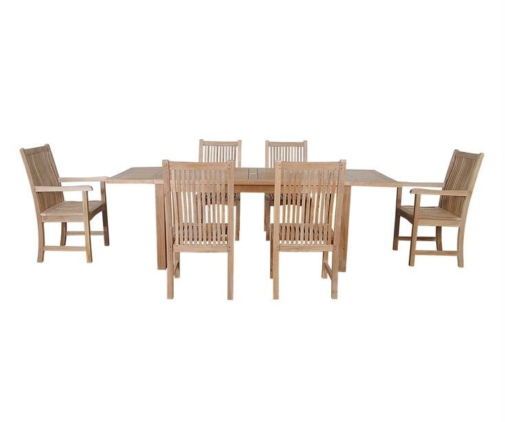 Bahama Chicago 7 - pc Dining Table Set – () by Anderson Teak