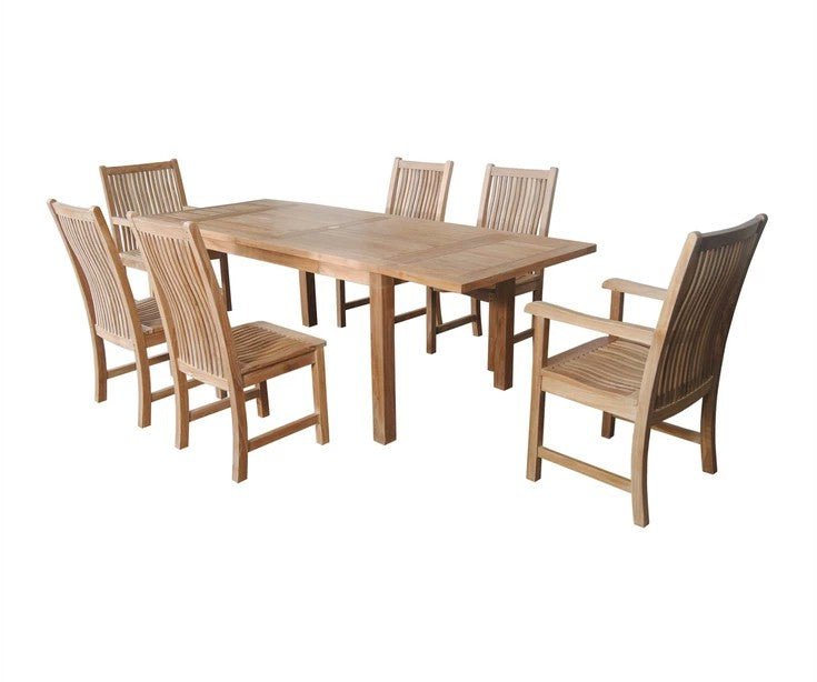 Bahama Chicago 7 - pc Dining Table Set – () by Anderson Teak