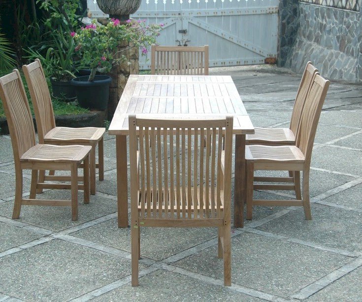 Bahama Chicago 7 - pc Dining Table Set – () by Anderson Teak