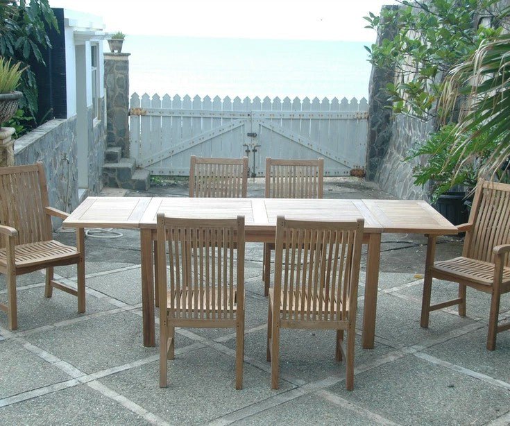 Bahama Chicago 7 - pc Dining Table Set – () by Anderson Teak