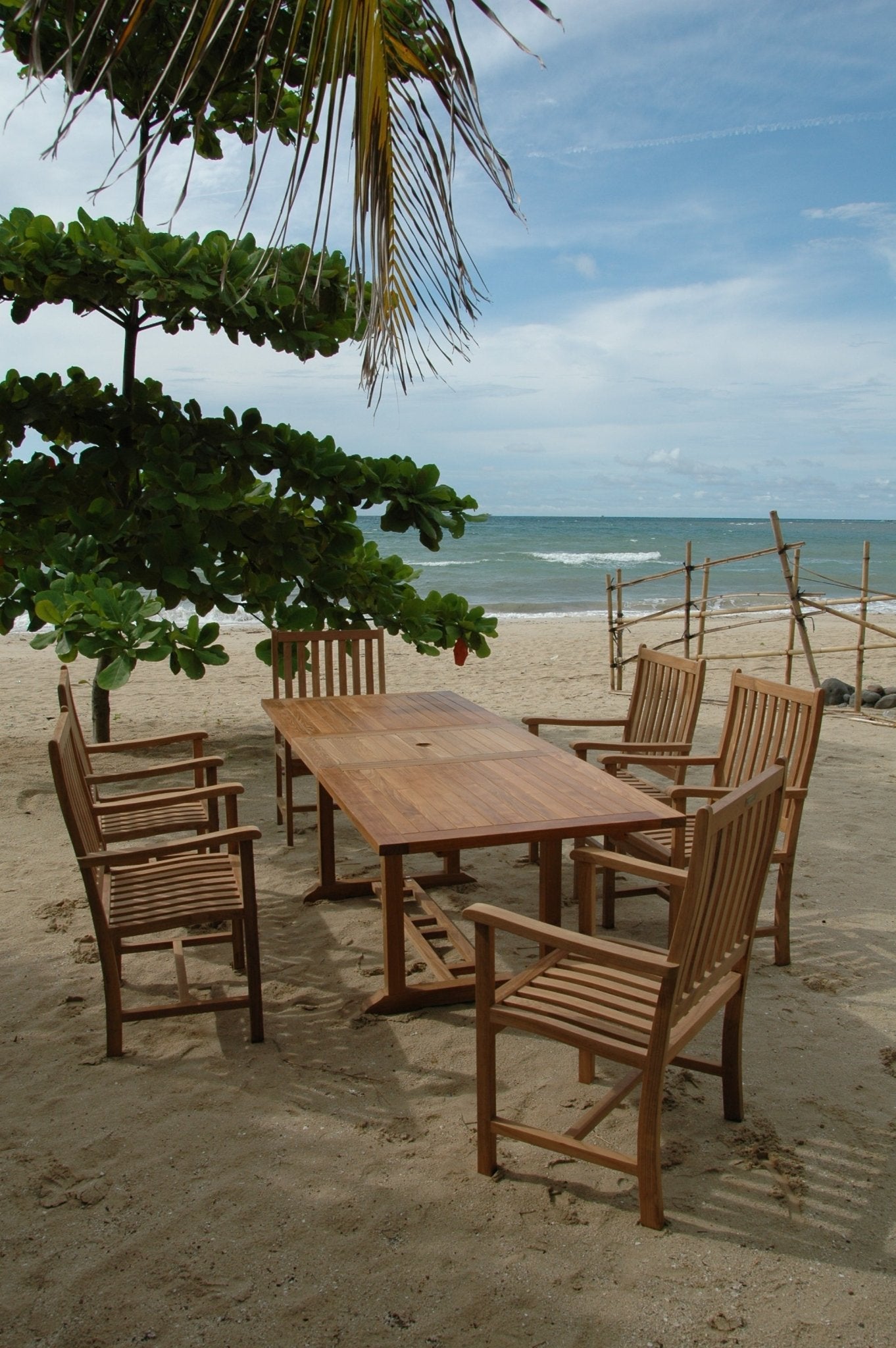 Bahama Wilshire 7 - pc Dining Table Set – () by Anderson Teak
