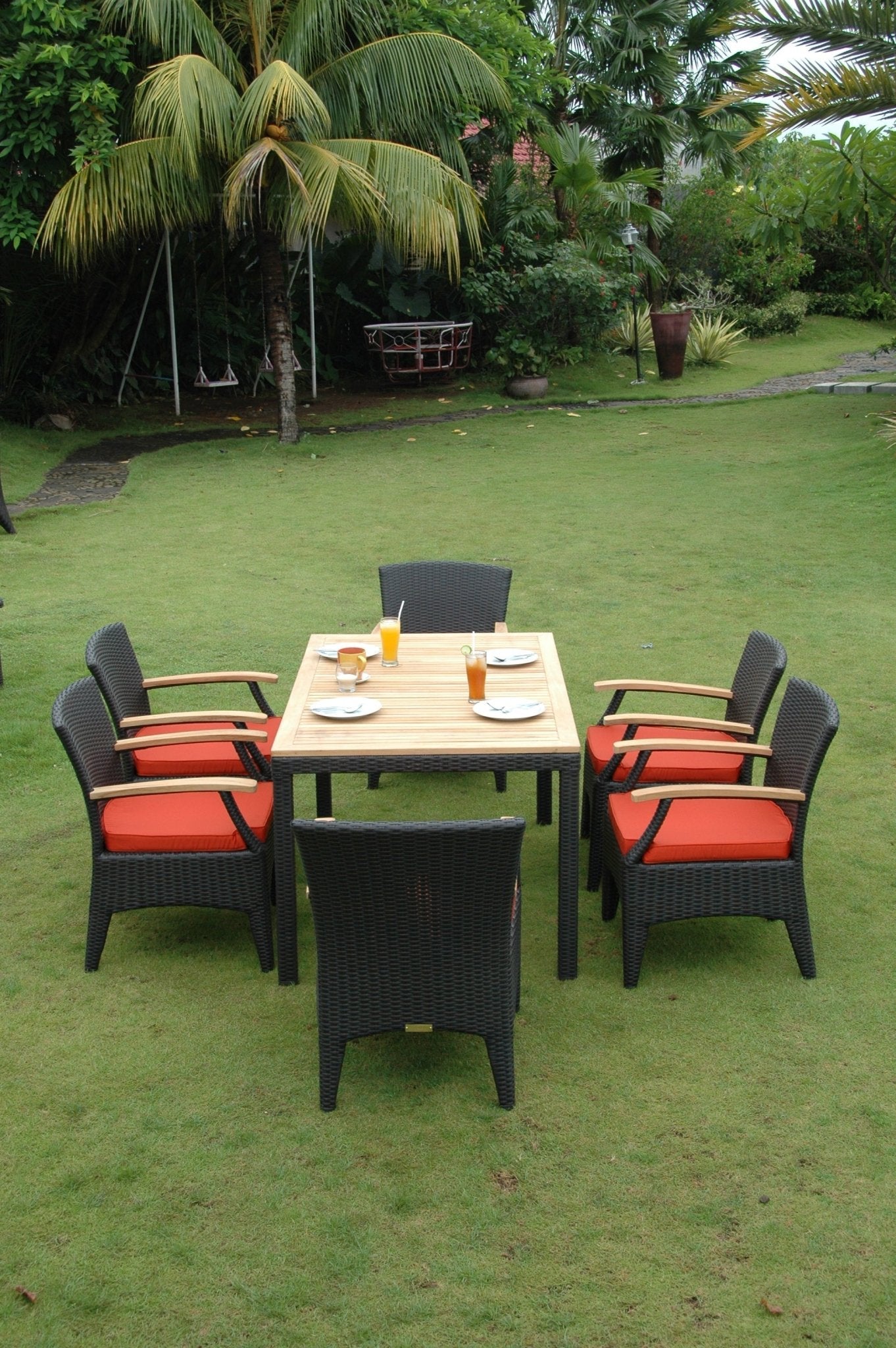 Bellagio Dining Table Set – () by Anderson Teak