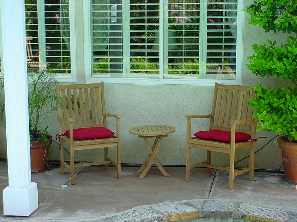 Bistro 3 - pc Table Set – () by Anderson Teak