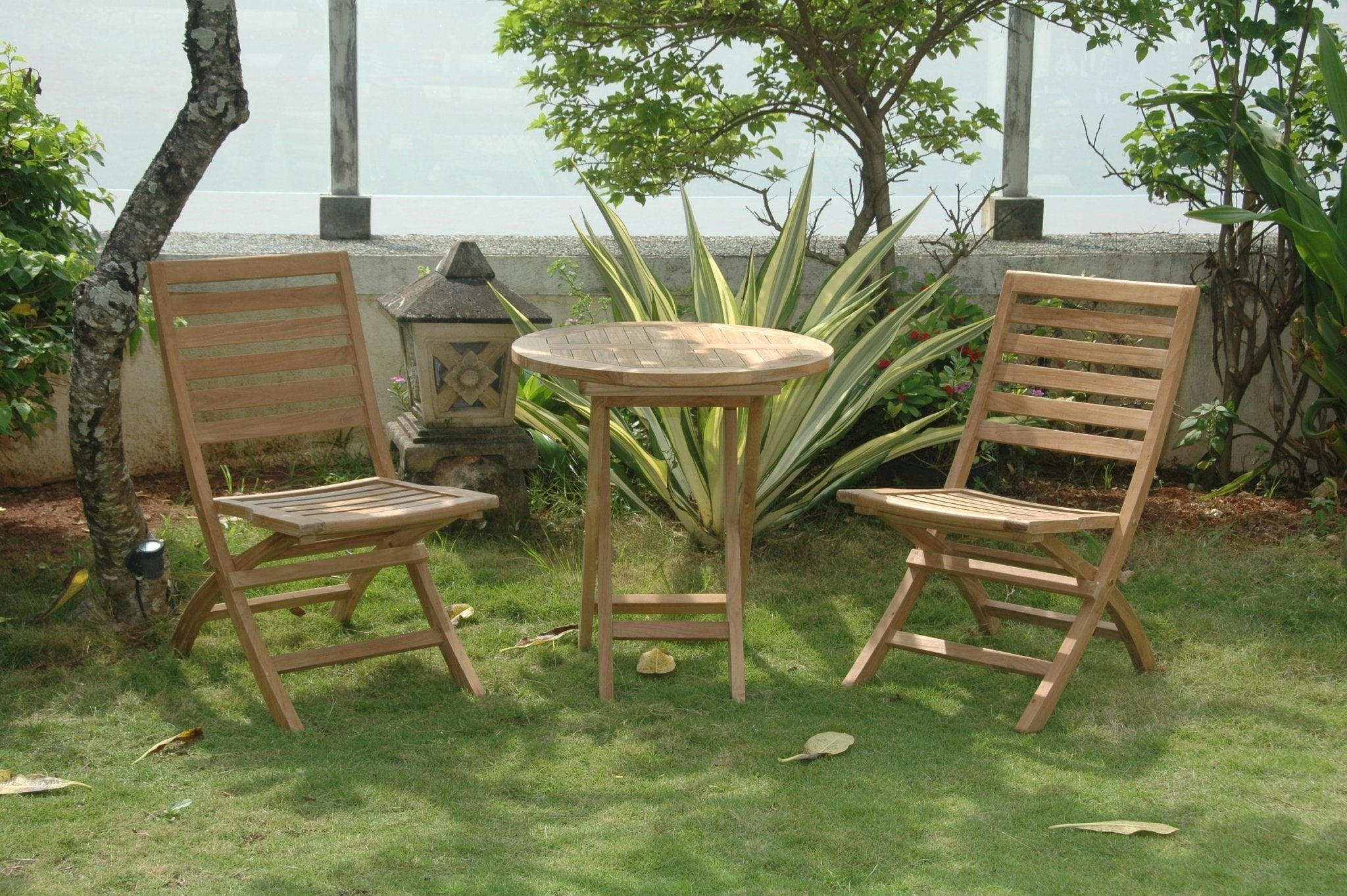 Bistro 3 - pc Table Set – () by Anderson Teak