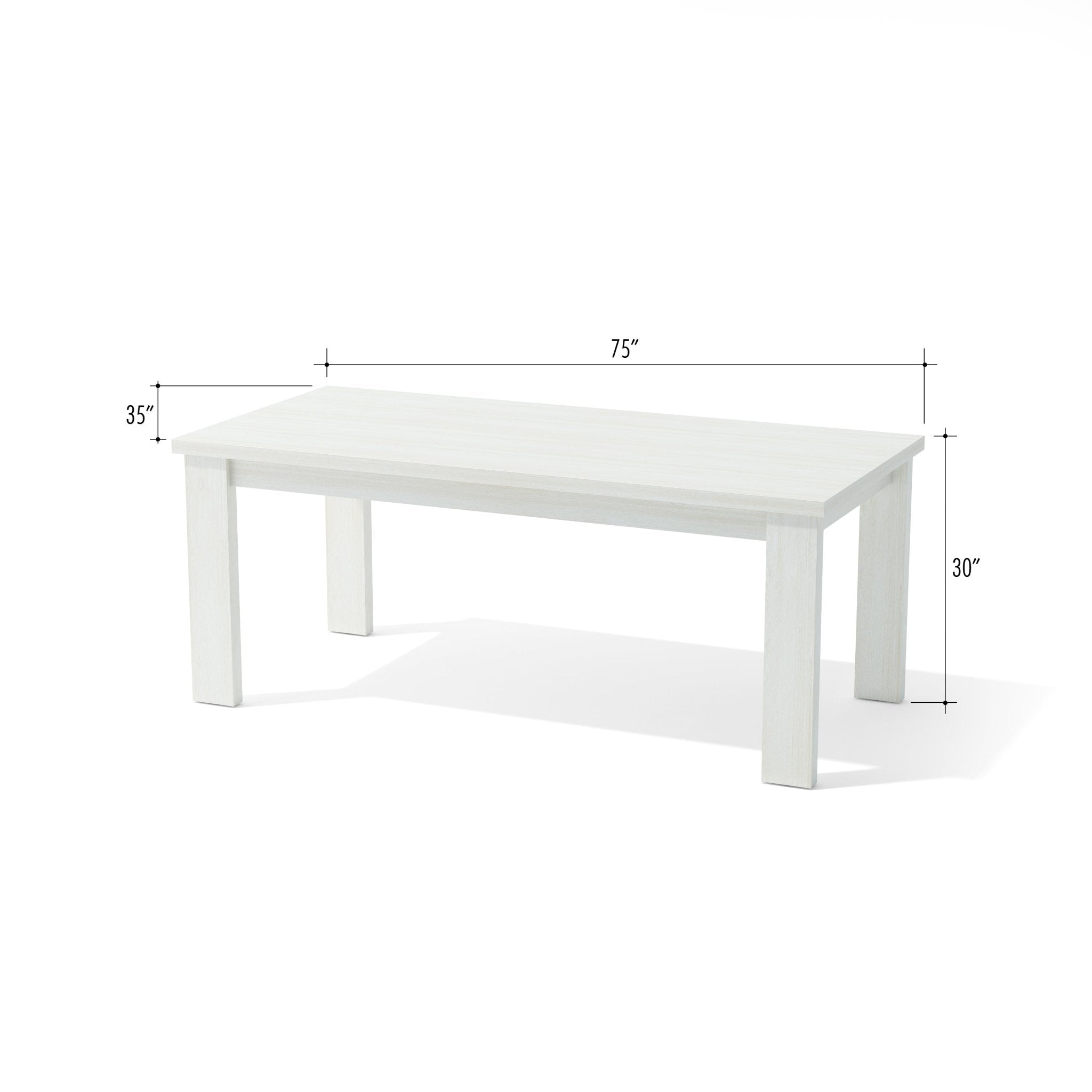 Brentford Dining Table – (Brown) by Anderson Teak