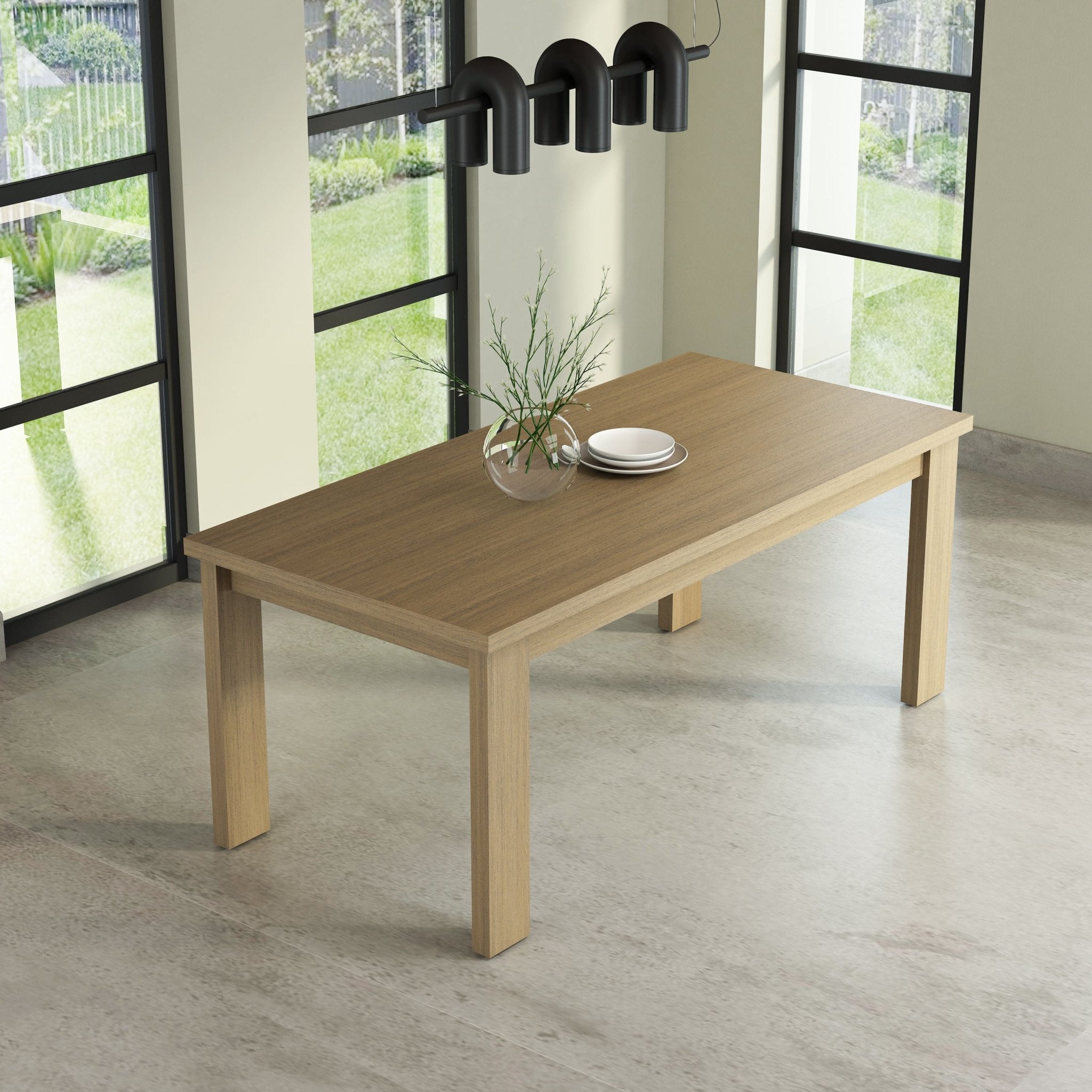 Brentford Dining Table – (Brown) by Anderson Teak