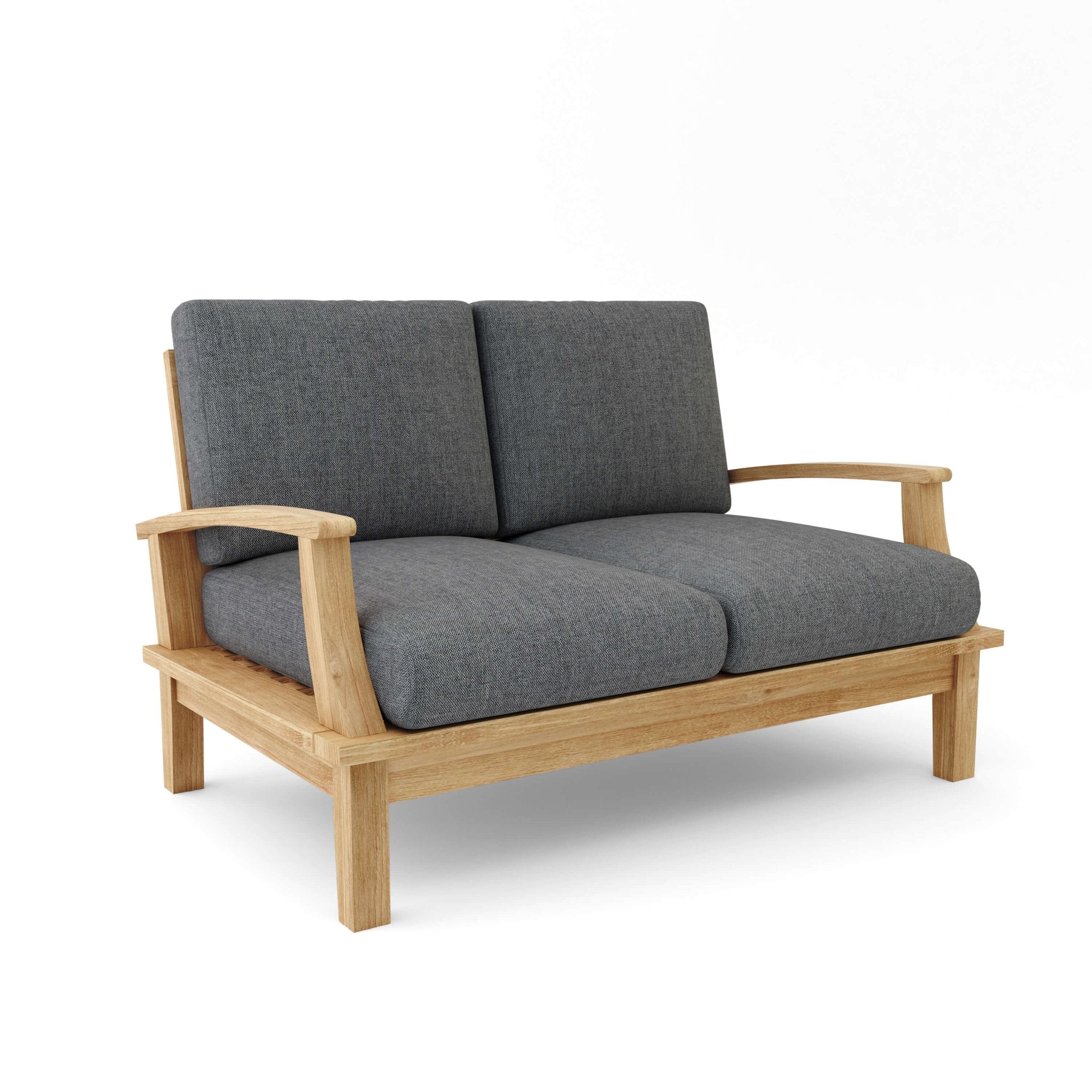 Brianna Deep Seating Loveseat – (Cast Charcoal) by Anderson Teak