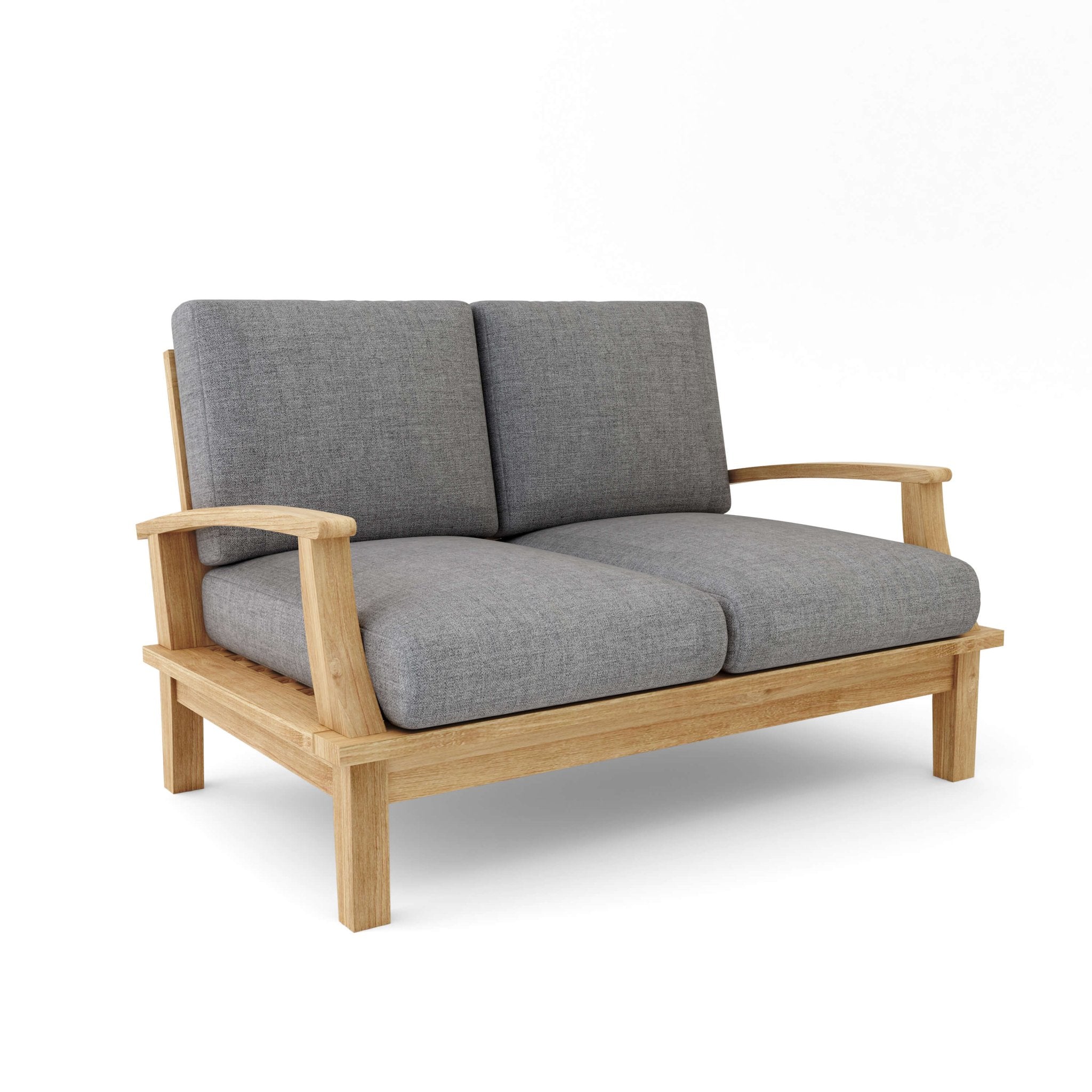 Brianna Deep Seating Loveseat – (Cast Slate) by Anderson Teak