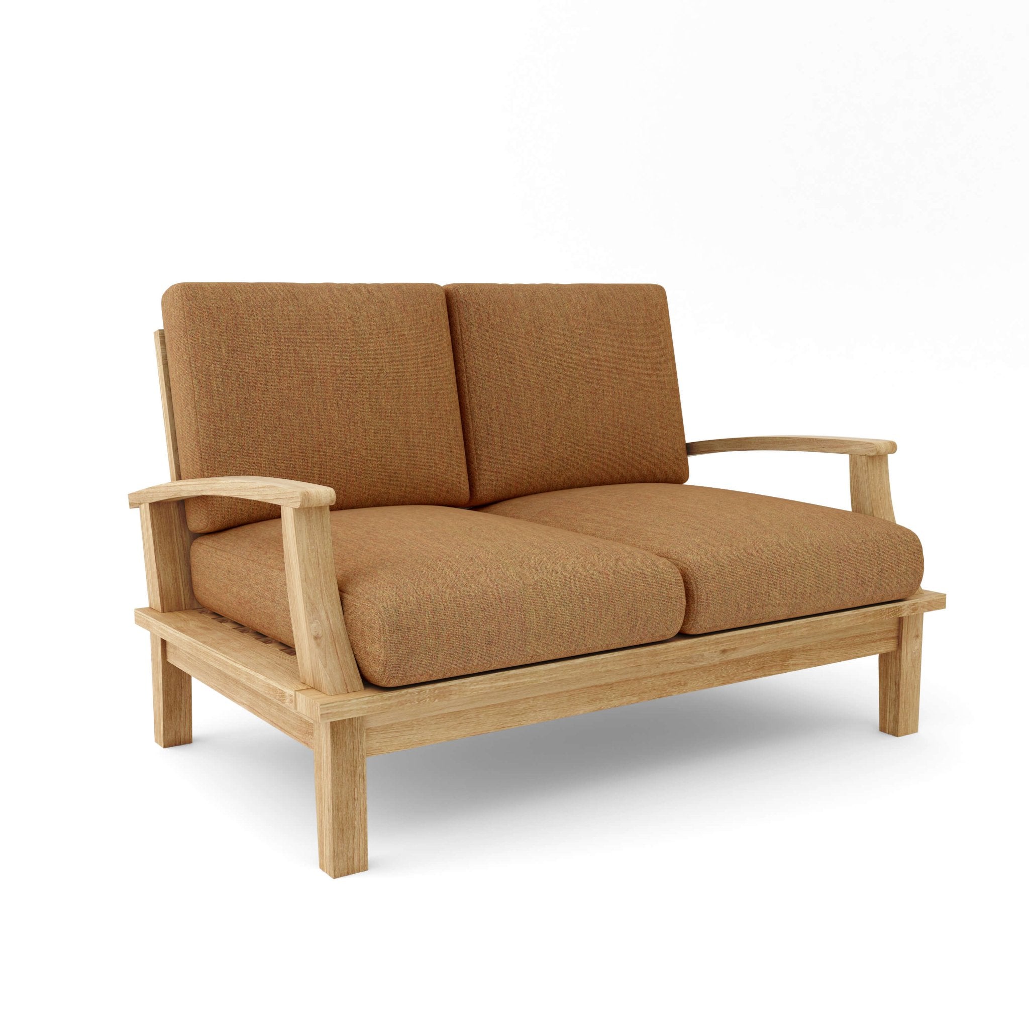 Brianna Deep Seating Loveseat – (Teak) by Anderson Teak