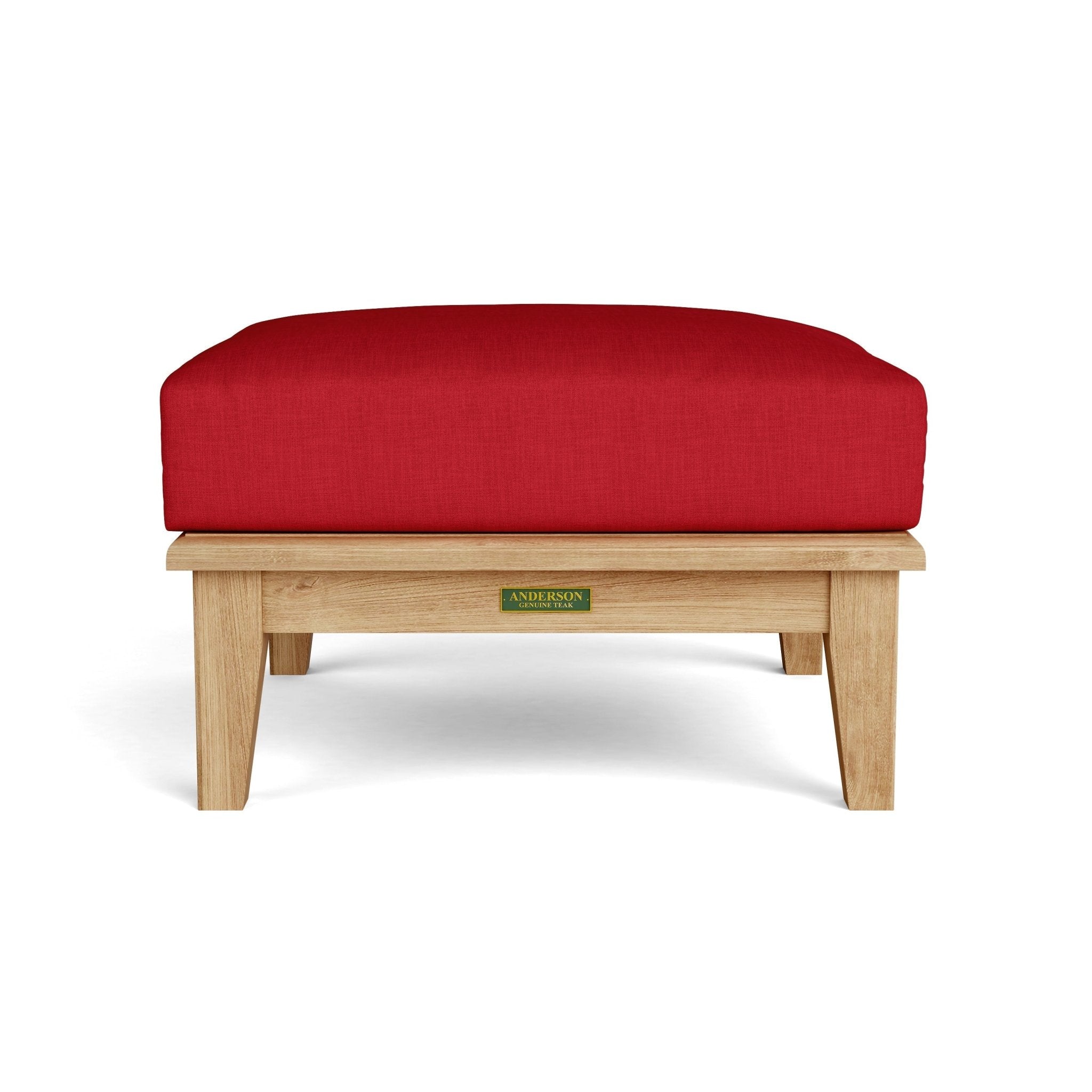 Brianna Deep Seating Ottoman – (Cast Charcoal) by Anderson Teak