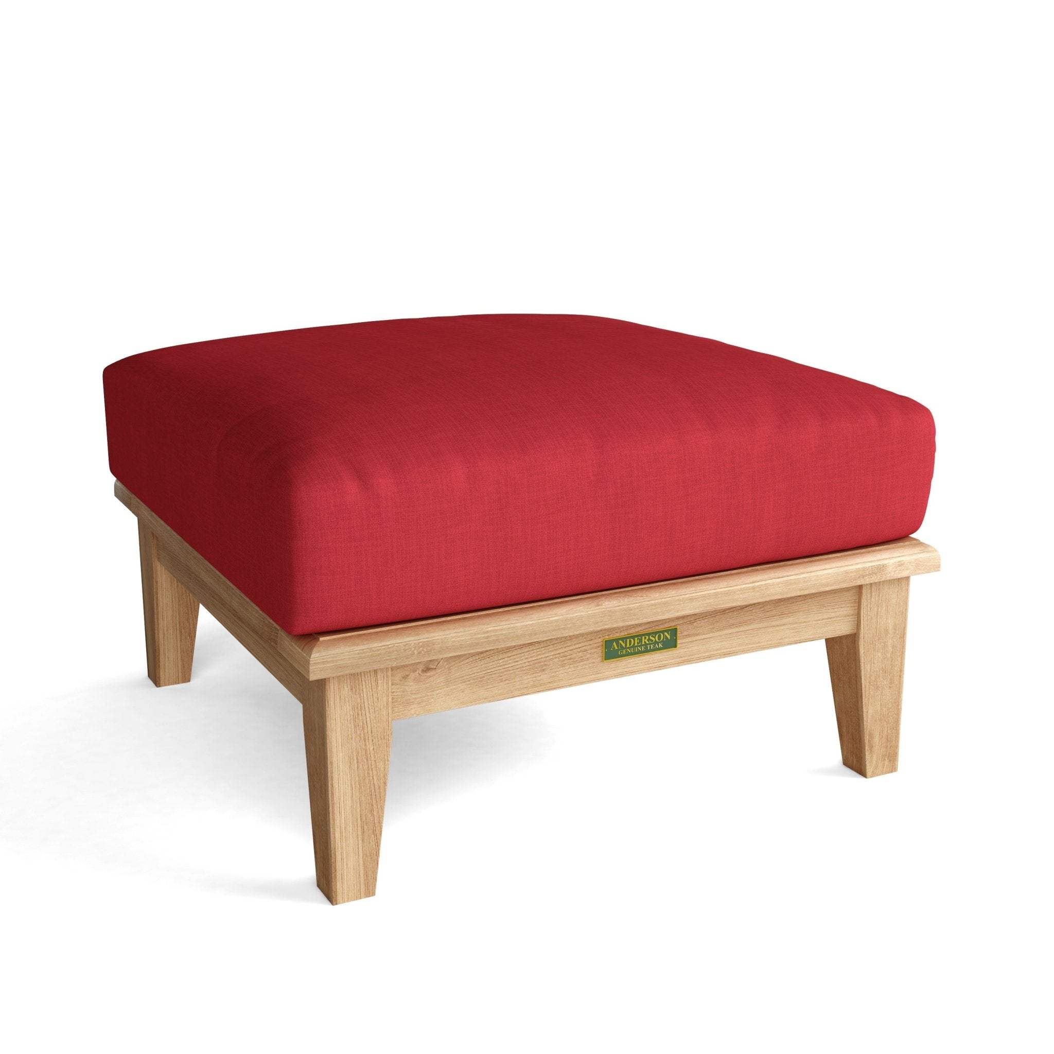 Brianna Deep Seating Ottoman – (Cast Charcoal) by Anderson Teak