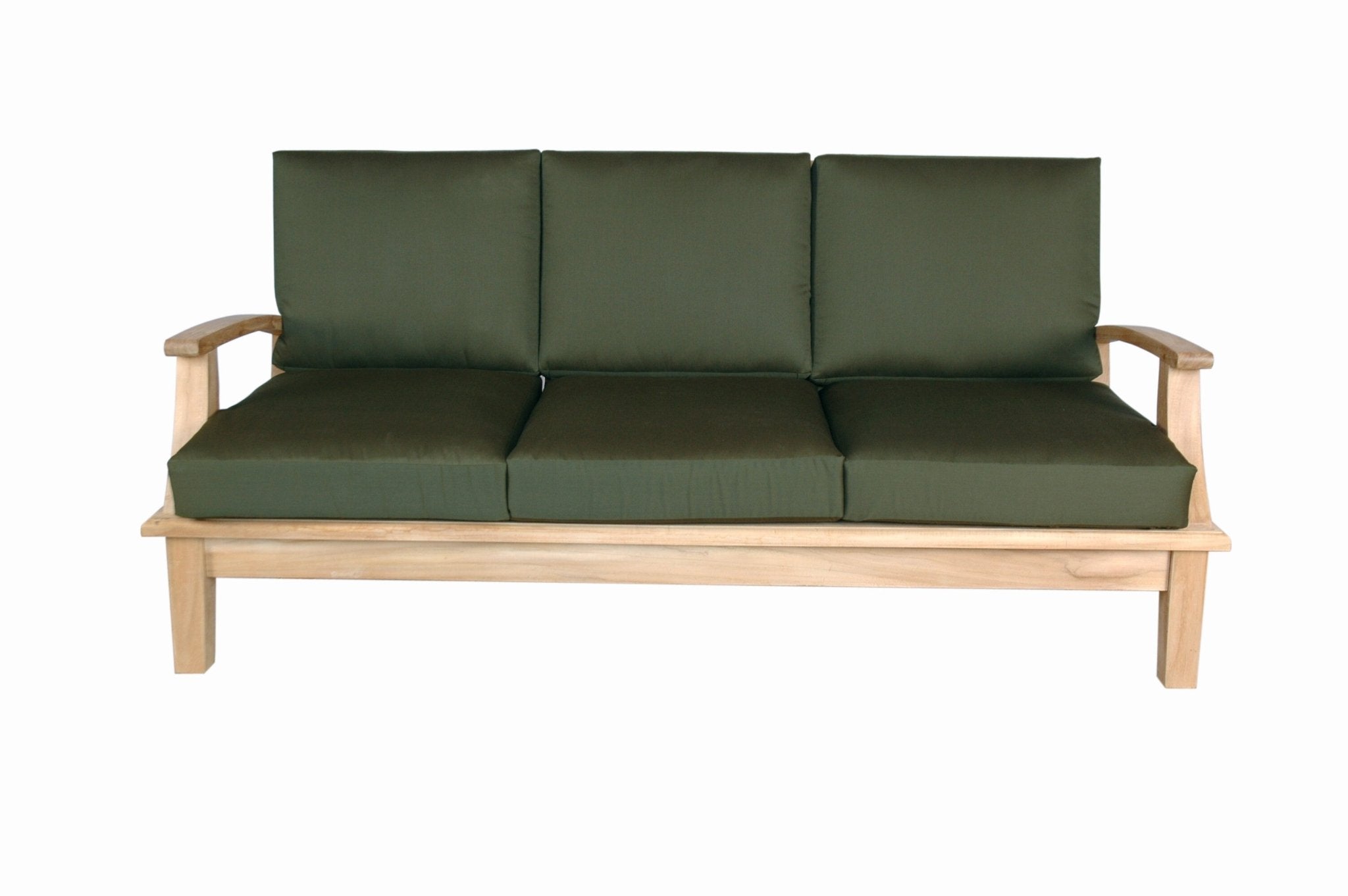 Brianna Deep Seating Sofa – Teak Sofa (Jockey Red) by Anderson Teak
