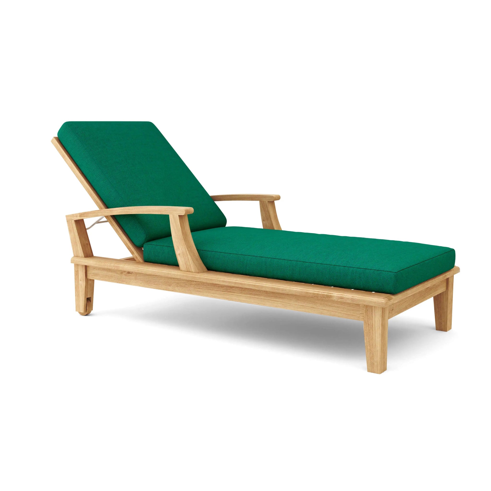 Brianna Sun Lounger – Teak Daybed (No Cushion) by Anderson Teak