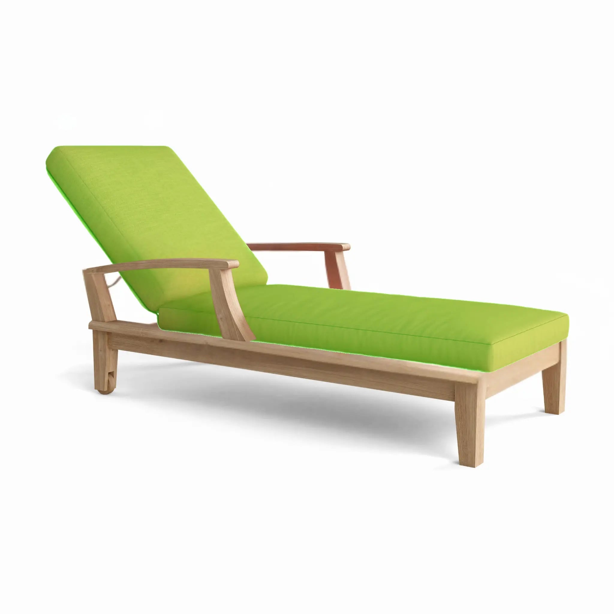 Brianna Sun Lounger – Teak Daybed (No Cushion) by Anderson Teak