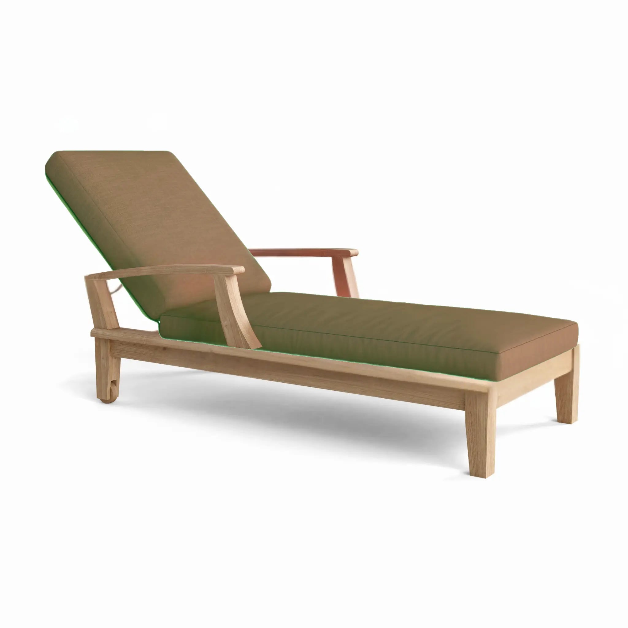 Brianna Sun Lounger – Teak Daybed (No Cushion) by Anderson Teak