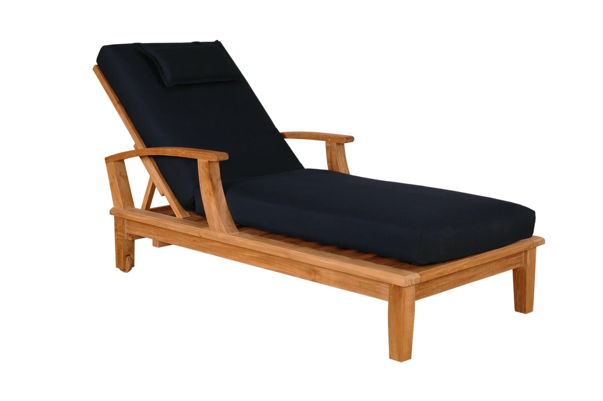Brianna Sun Lounger – Teak Daybed (No Cushion) by Anderson Teak
