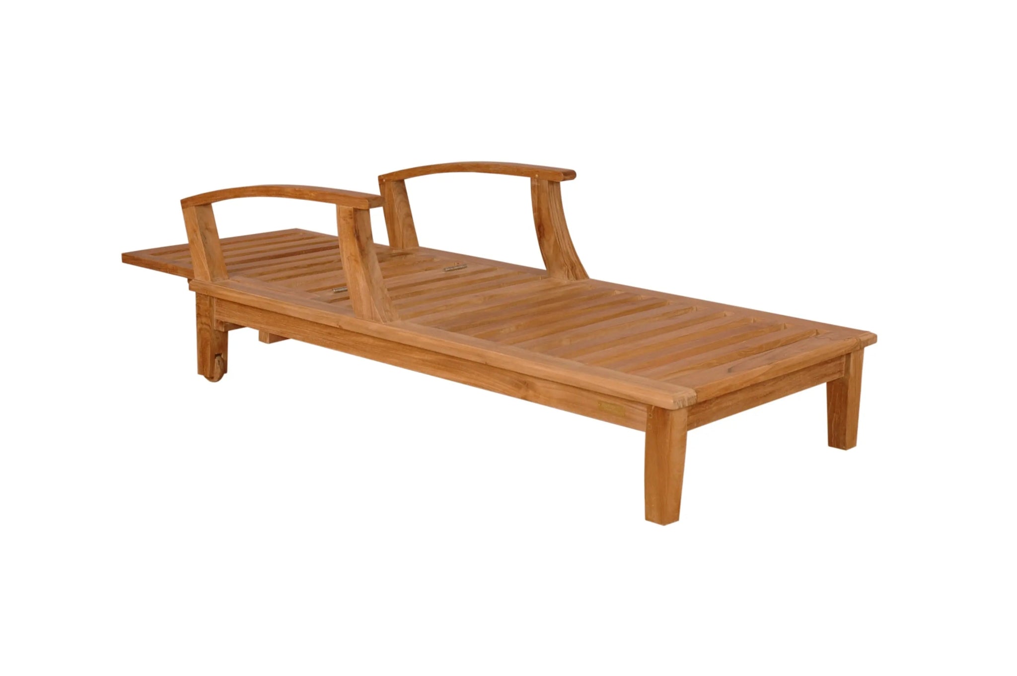 Brianna Sun Lounger – Teak Daybed (No Cushion) by Anderson Teak