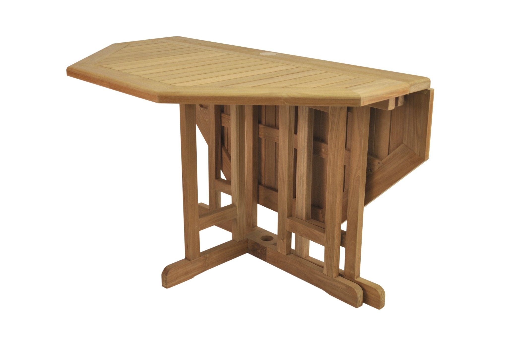 Butterfly 47" Octagonal Folding Table – () by Anderson Teak
