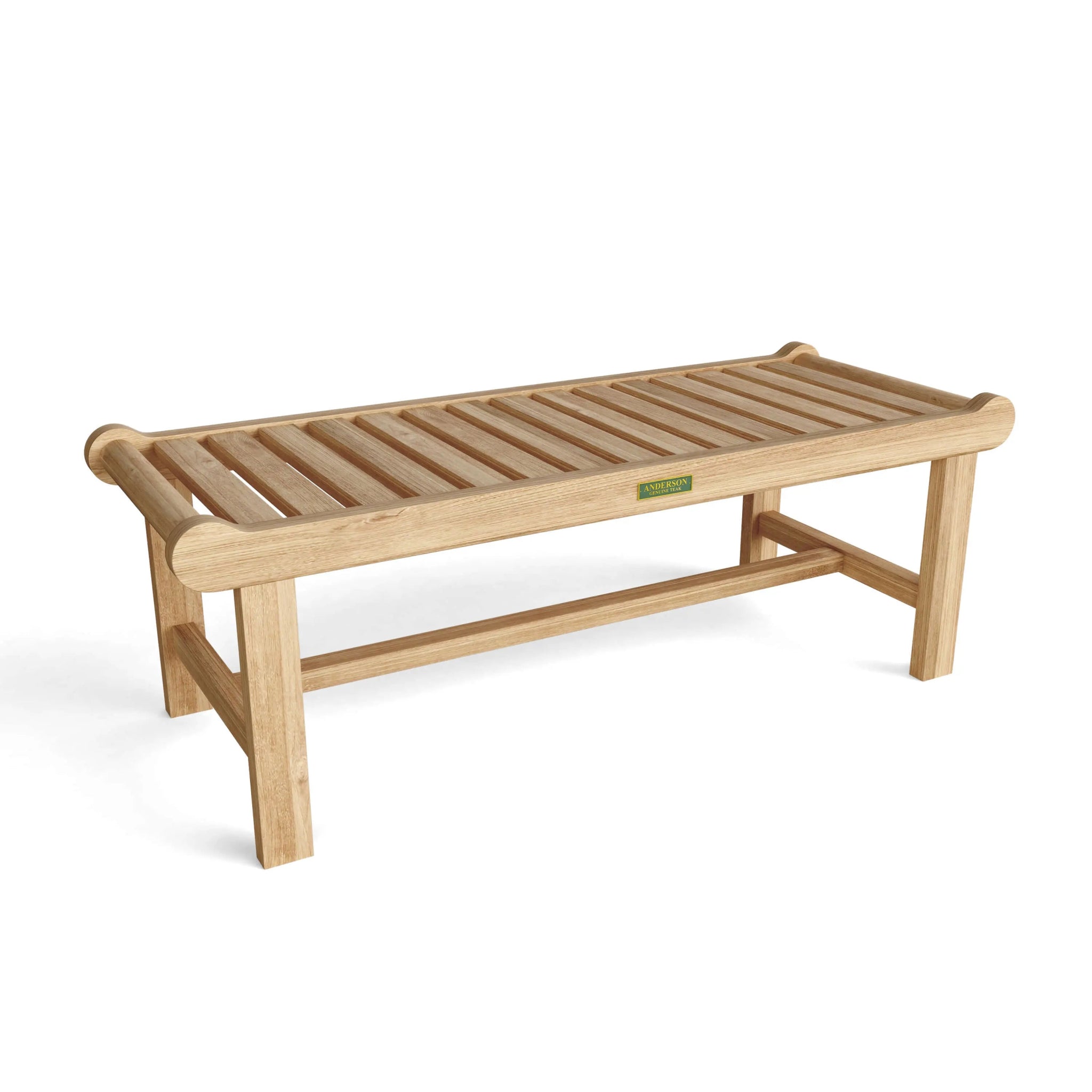 Cambridge 48" Backless Bench – Teak Bench (None) by Anderson Teak