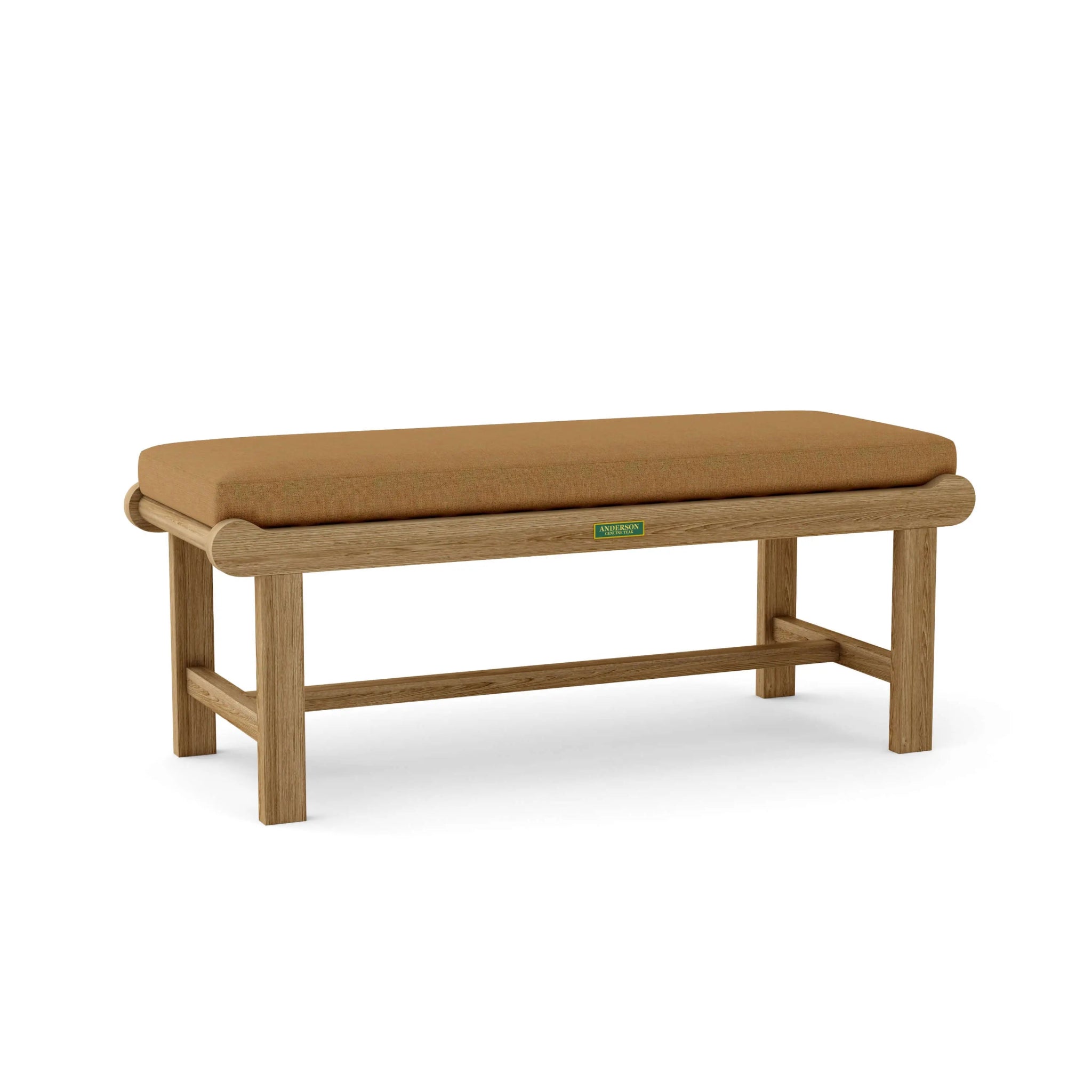 Cambridge 48" Backless Bench – Teak Bench (Teak) by Anderson Teak